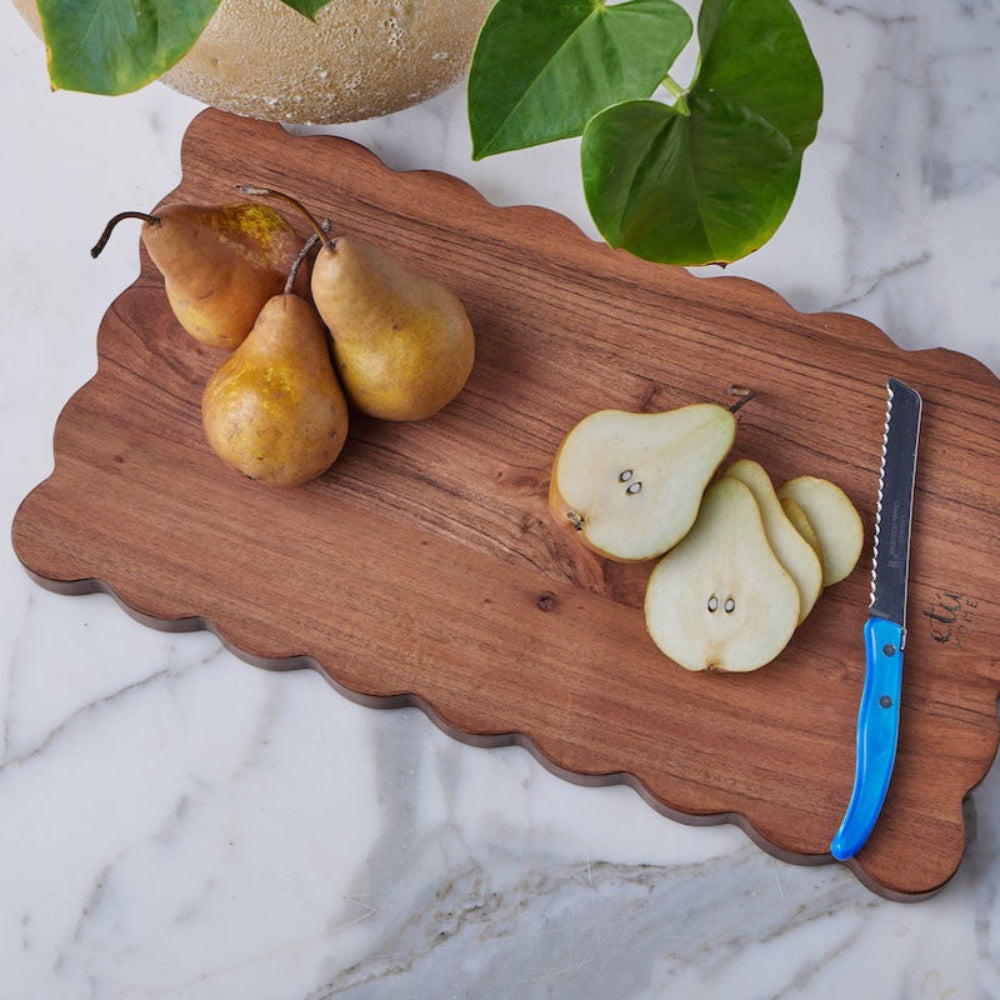 Rectangle Scalloped Cutting Board