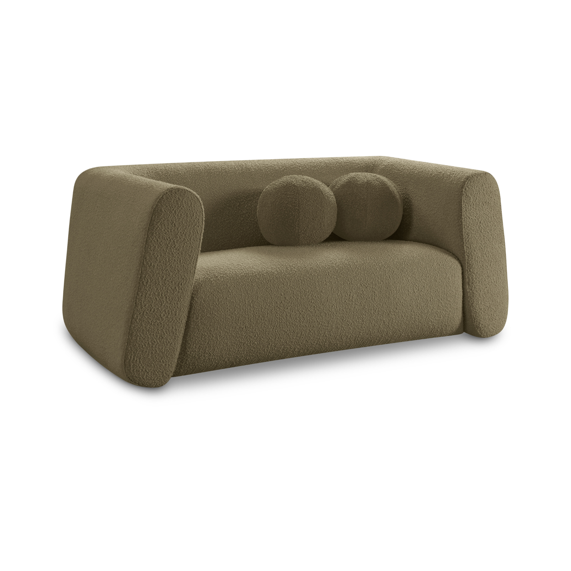 Abbott Boucle Upholstered Loveseat