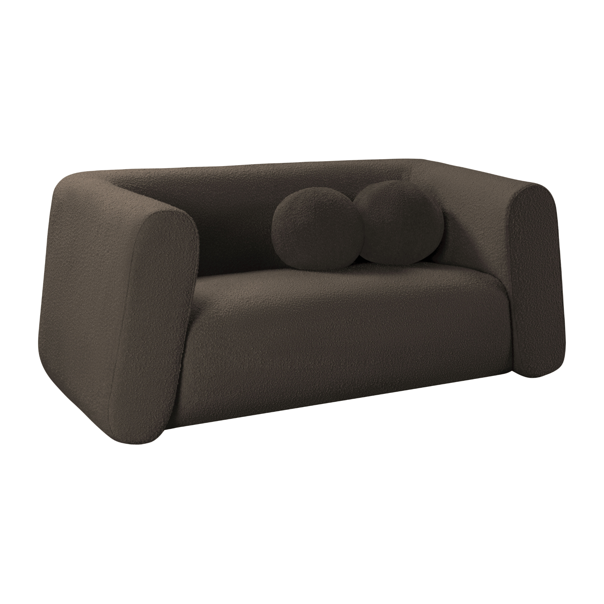 Abbott Boucle Upholstered Loveseat