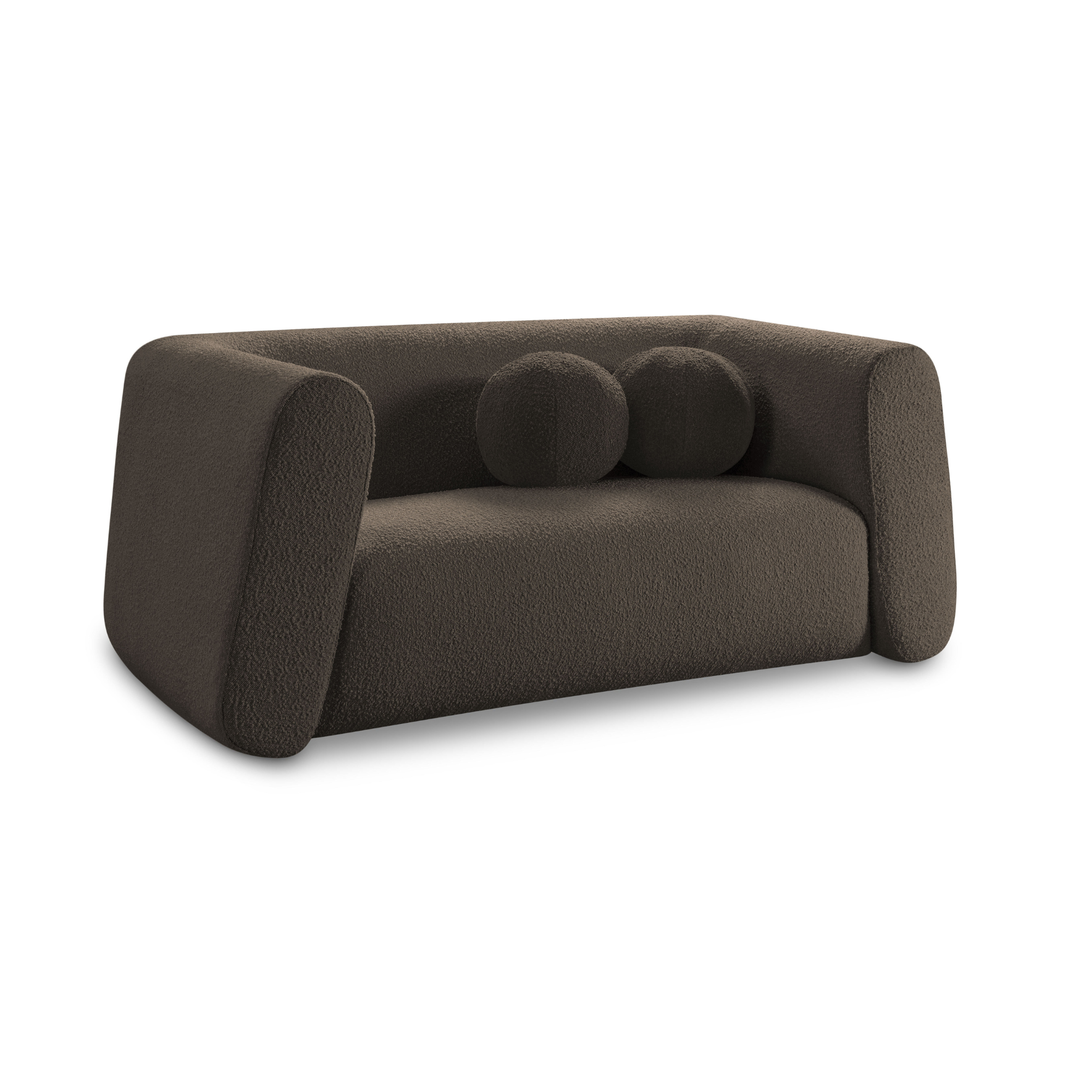 Abbott Boucle Upholstered Loveseat