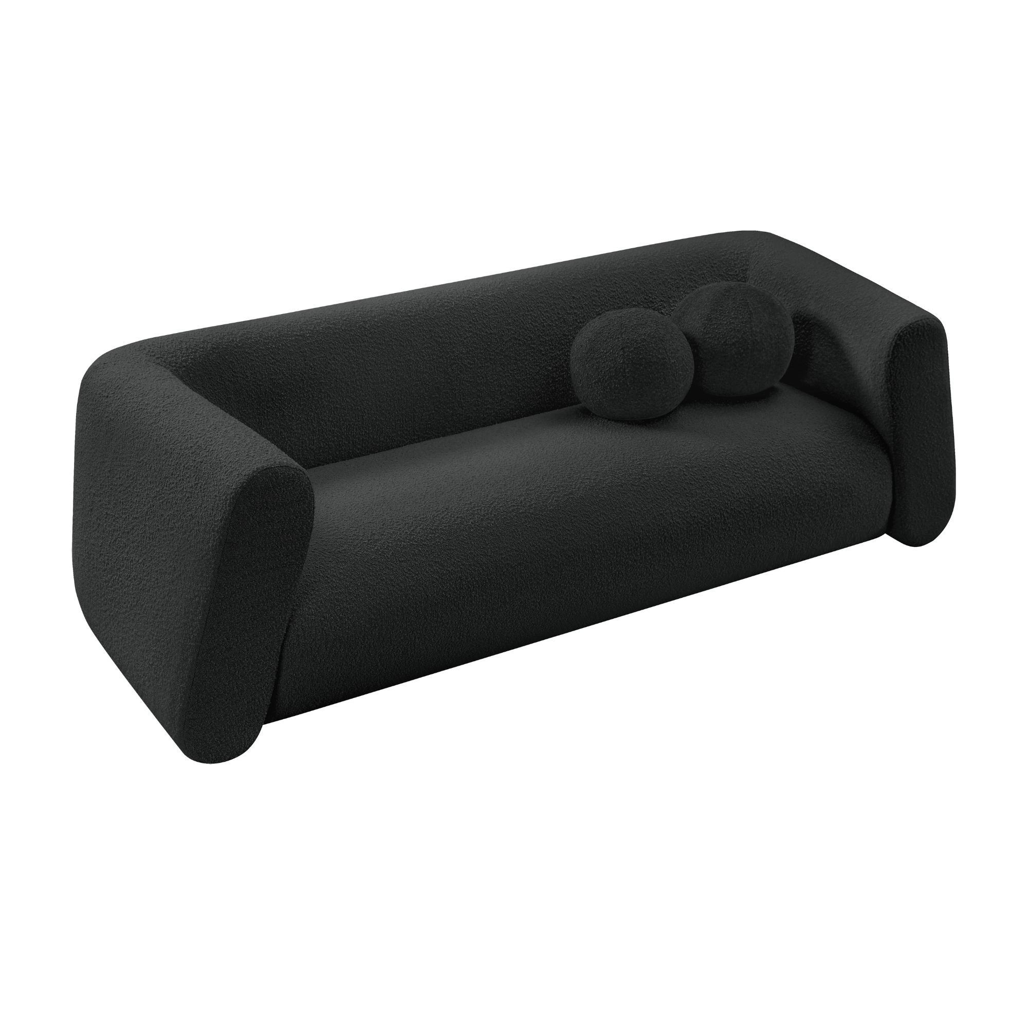 Abbott Boucle Upholstered Sofa