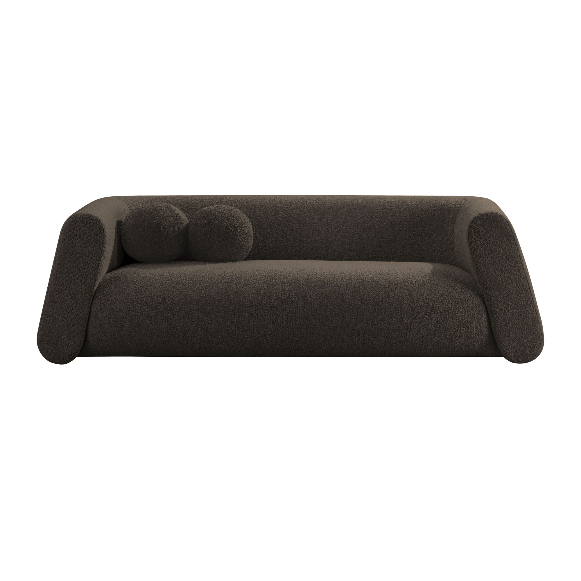 Abbott Boucle Upholstered Sofa