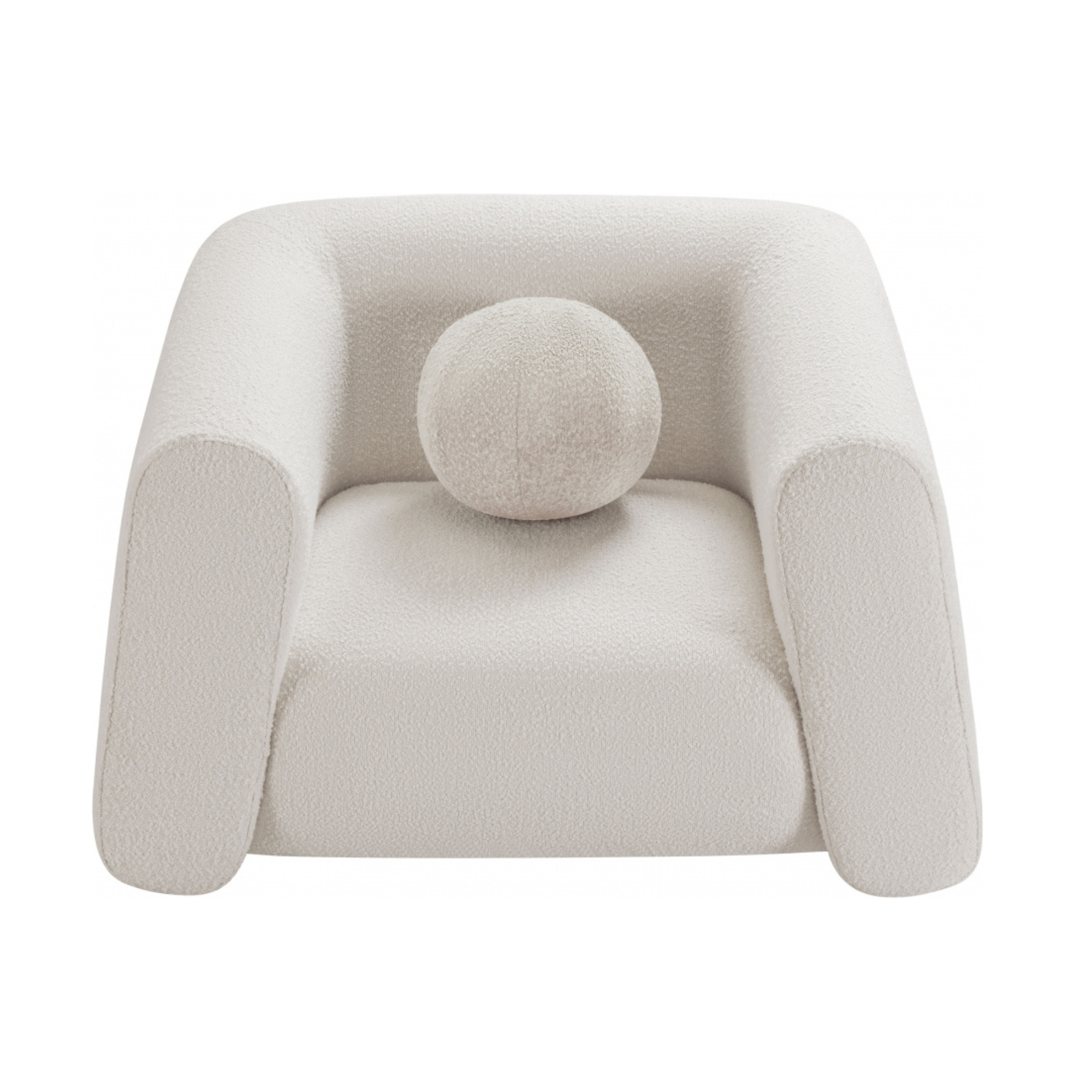 Abbott Boucle Upholstered Chair