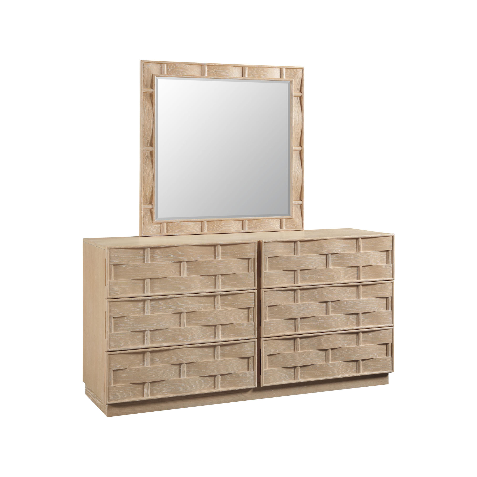 Weaver Oak Veneer Mirror