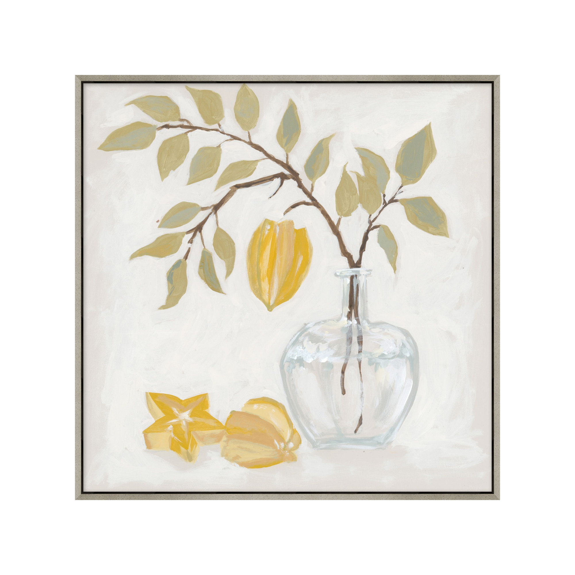 Muted Fruit Vase