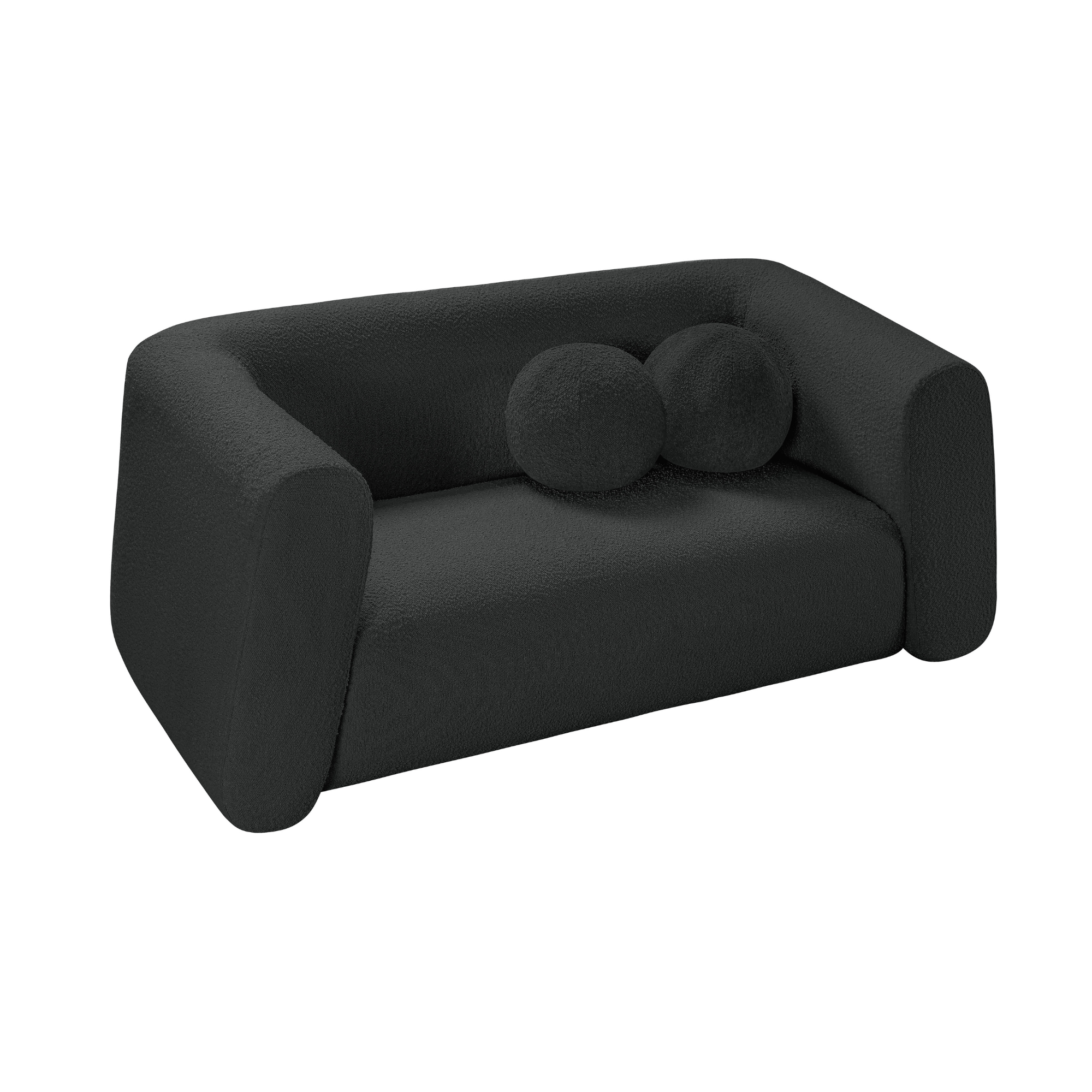 Abbott Boucle Upholstered Loveseat
