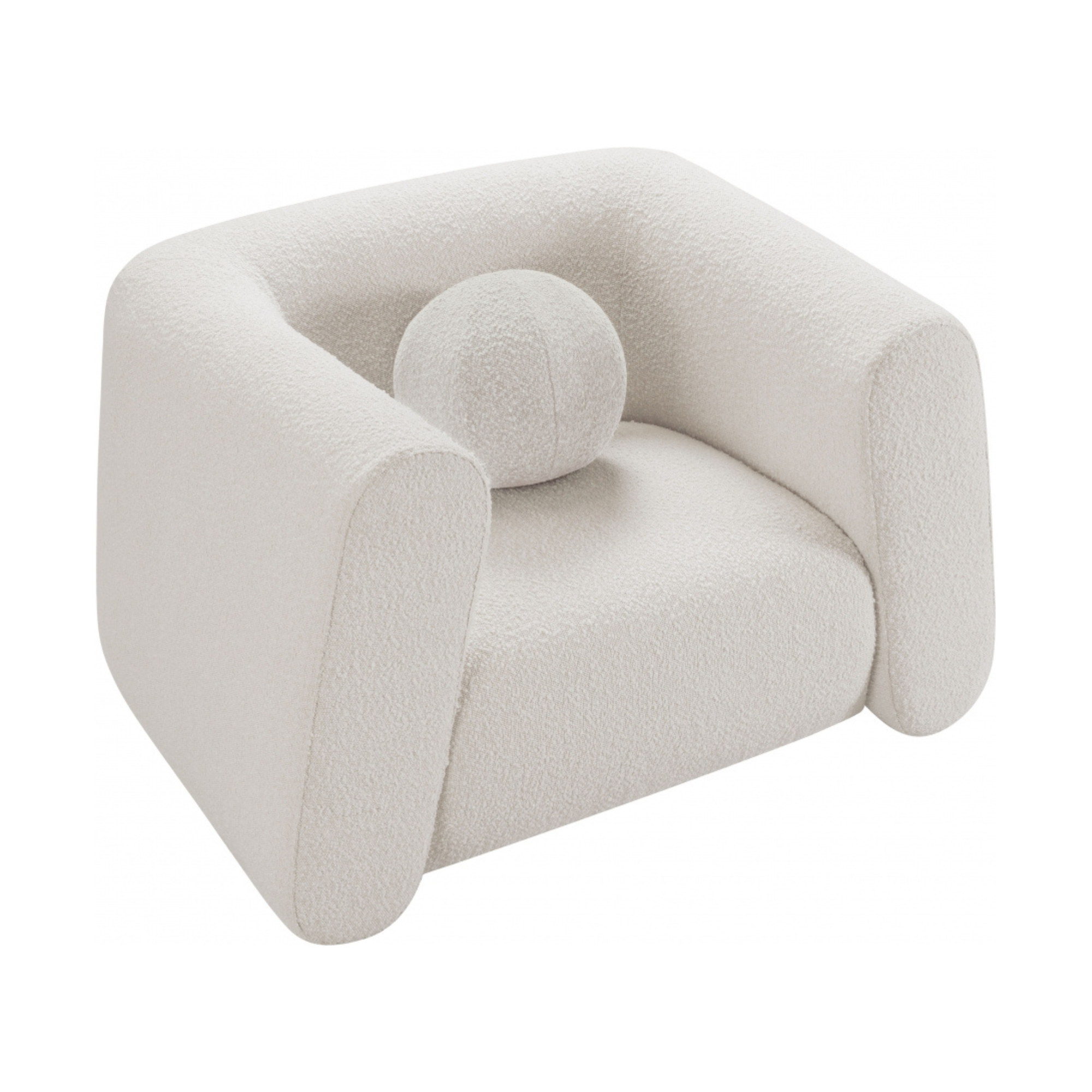 Abbott Boucle Upholstered Chair