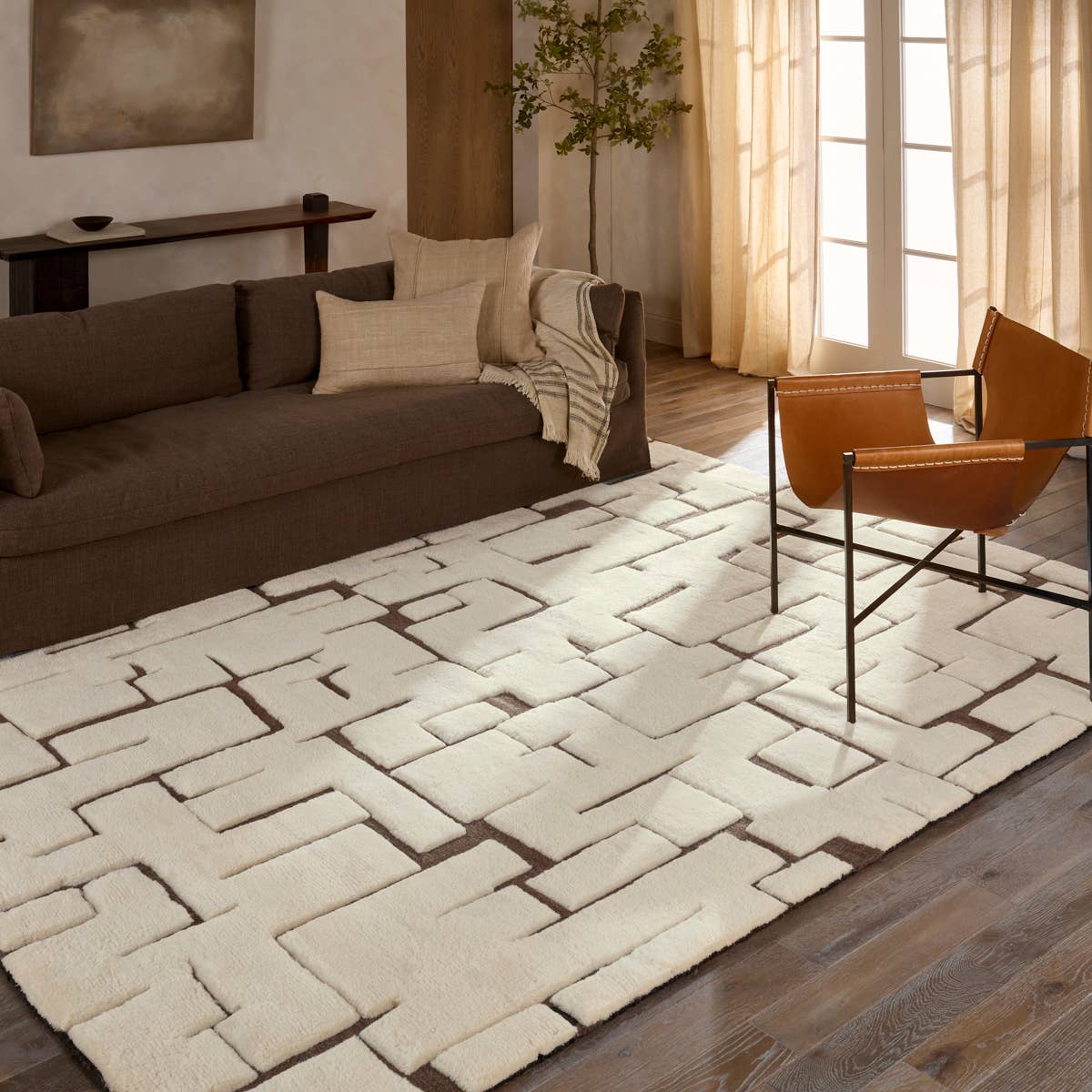 Merino Hand-Knotted Rug