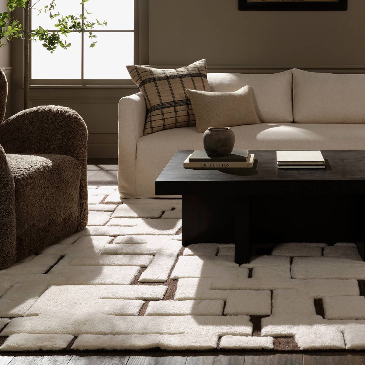 Merino Hand-Knotted Rug