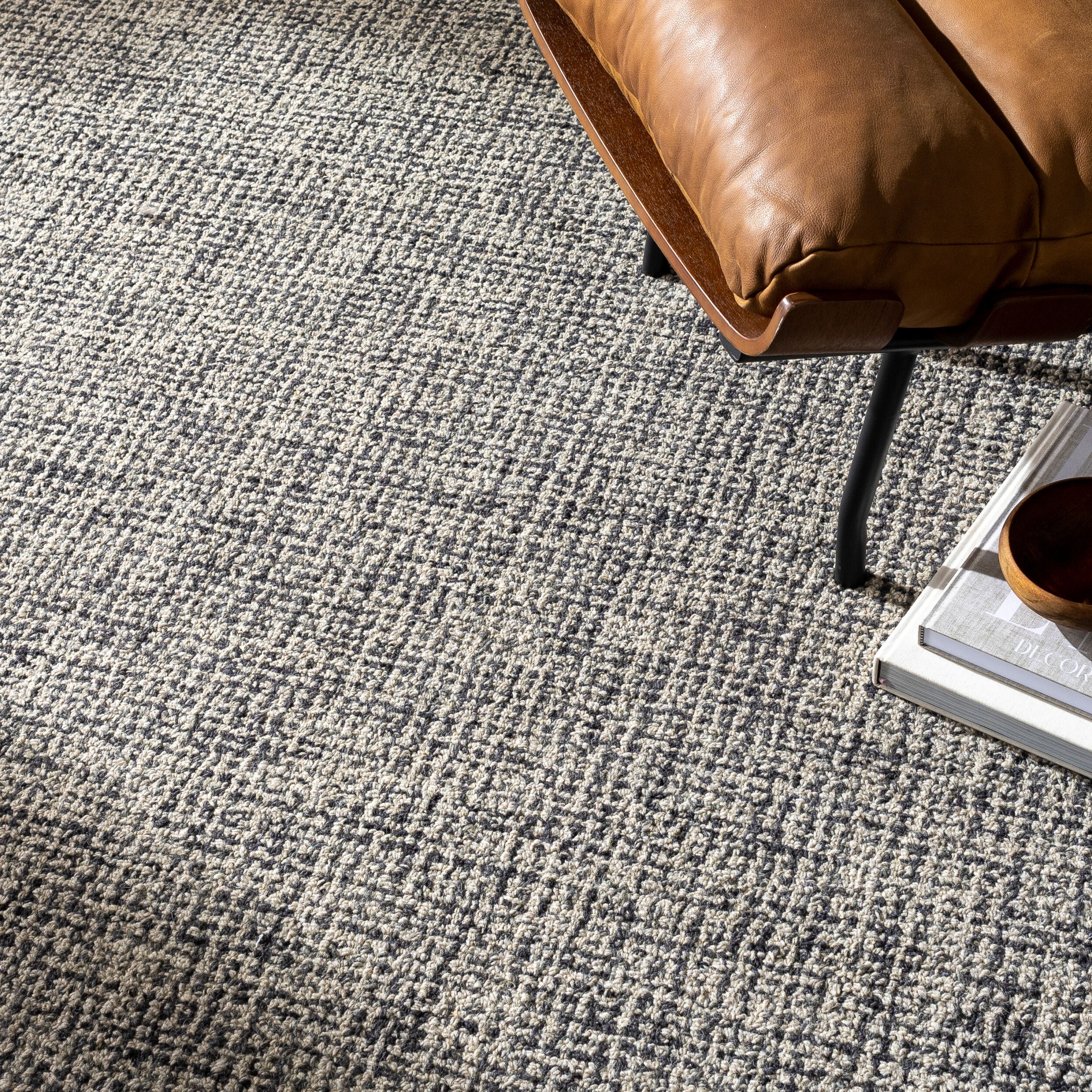 Aiden Handmade Rug - Charcoal