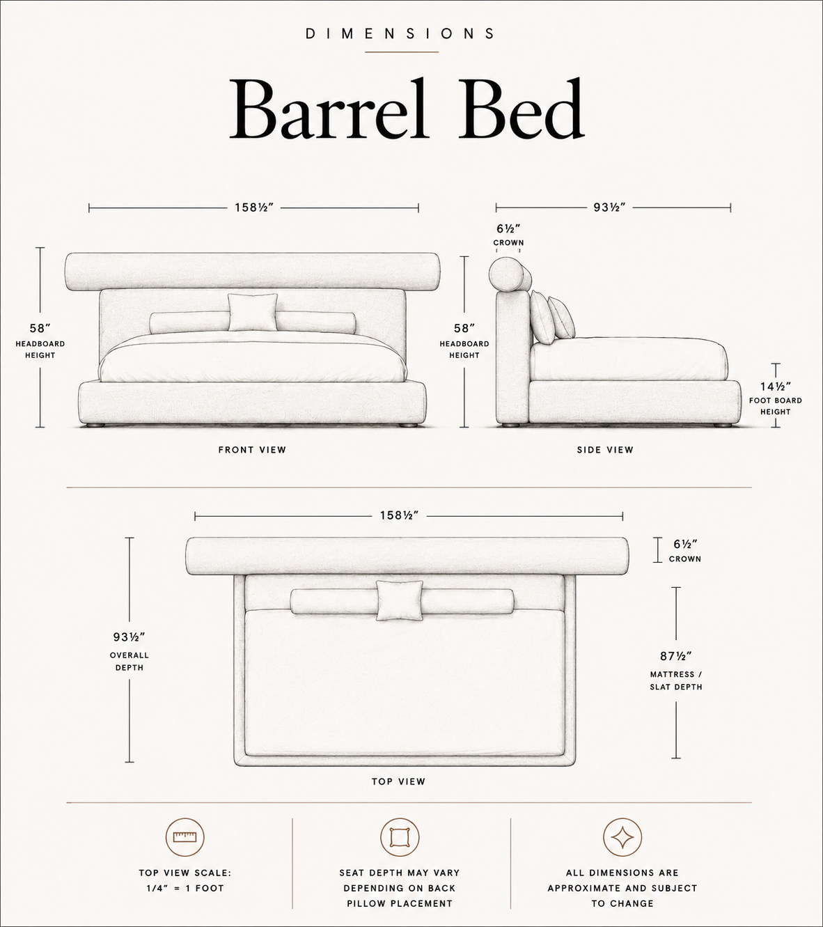 Barrel Bed