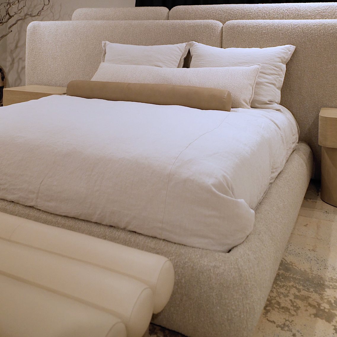 leather body pillow
