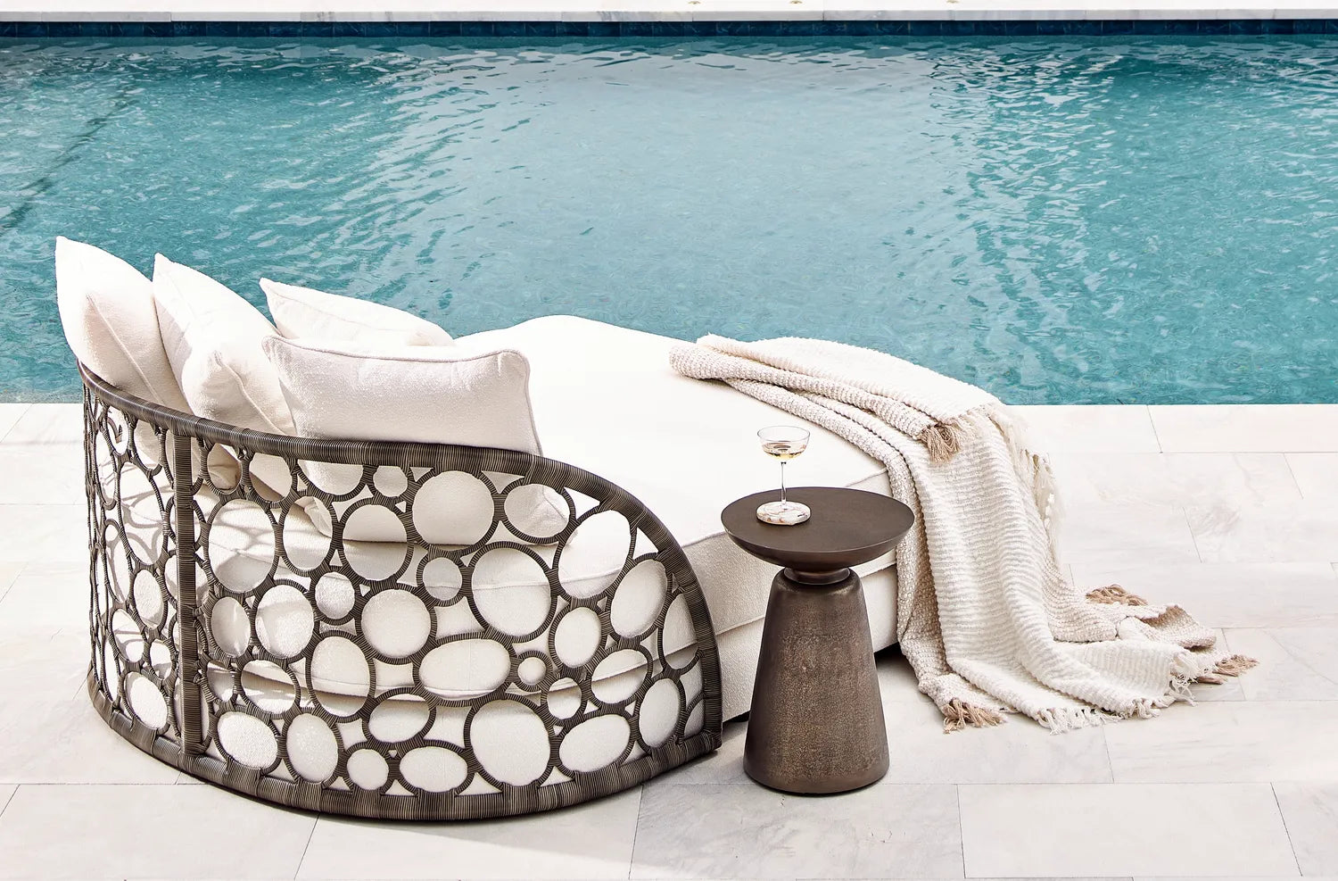 Lyndon Outdoor Accent Table