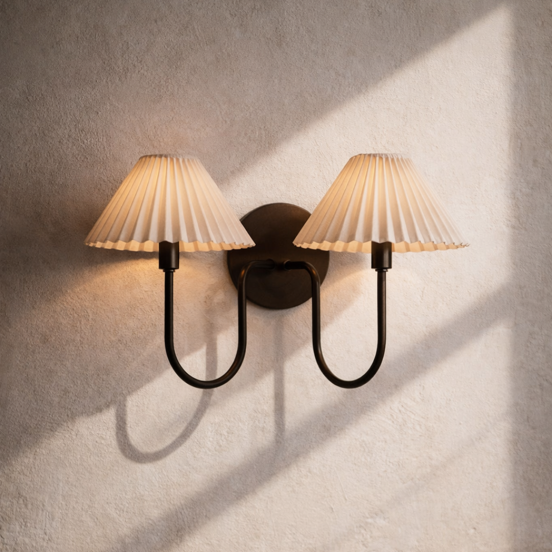 Rosa Double Sconce