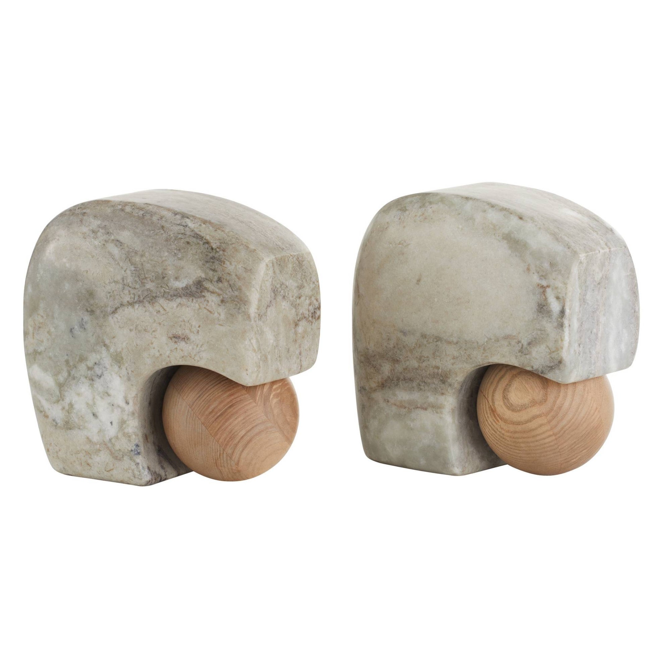 Melt Bookends, Set of 2 - StyleMeGHD - Cabinets + Bookshelves
