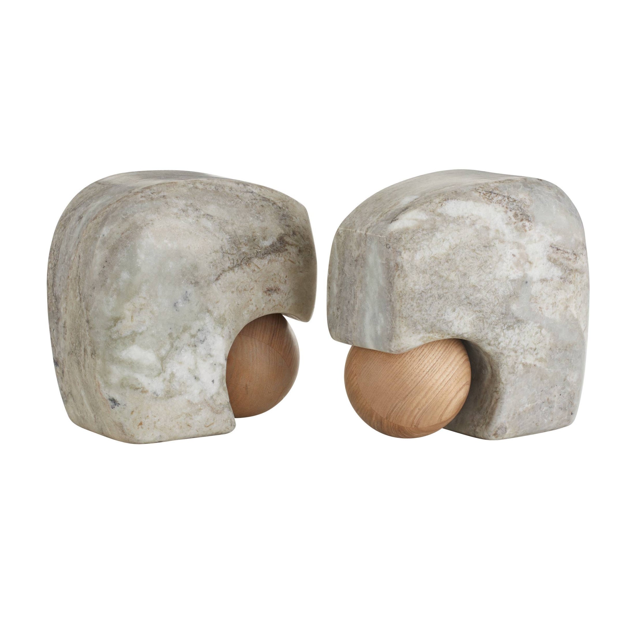 Melt Bookends, Set of 2 - StyleMeGHD - Cabinets + Bookshelves