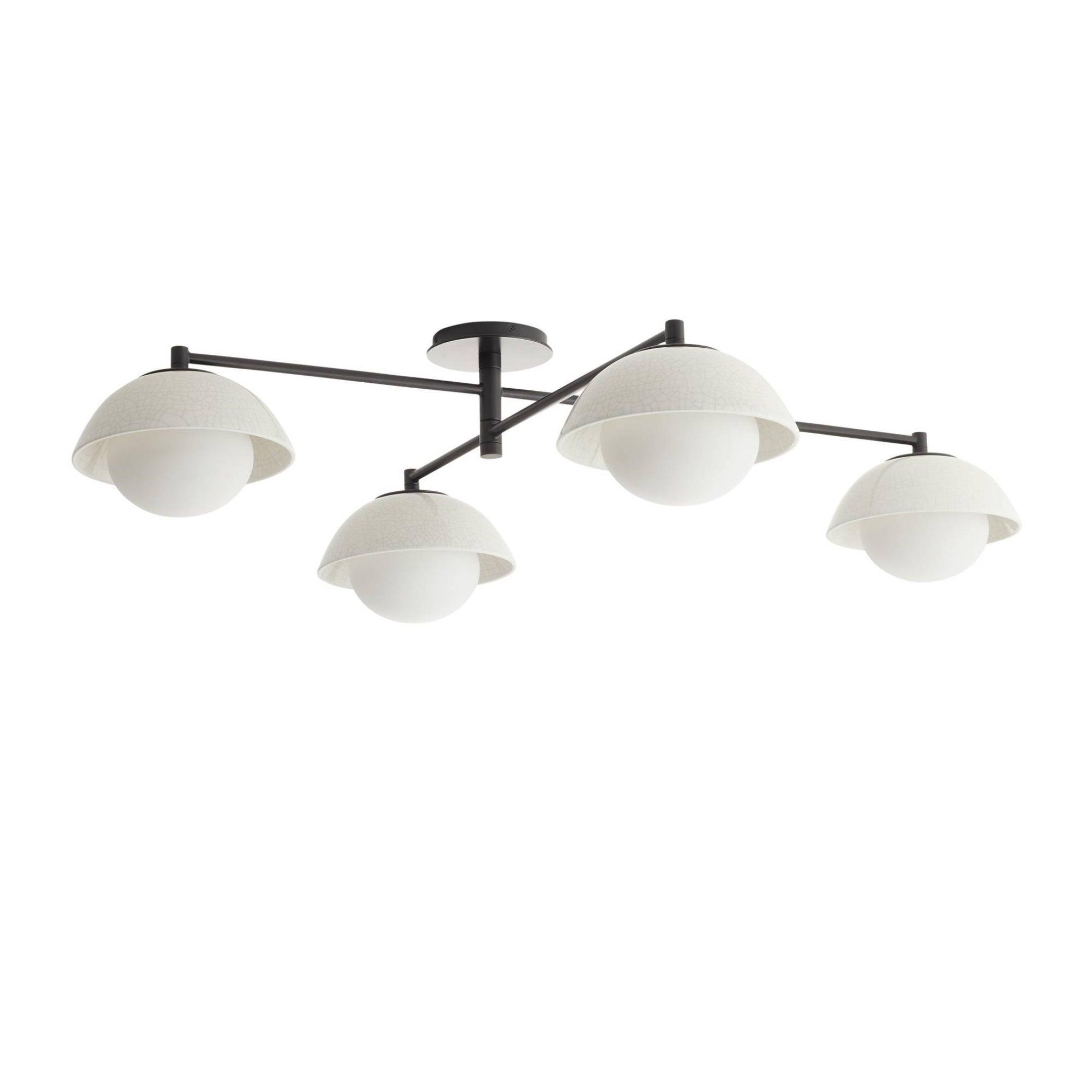 Arteriors Glaze Multipoint Flush Mount - StyleMeGHD - Chandeliers
