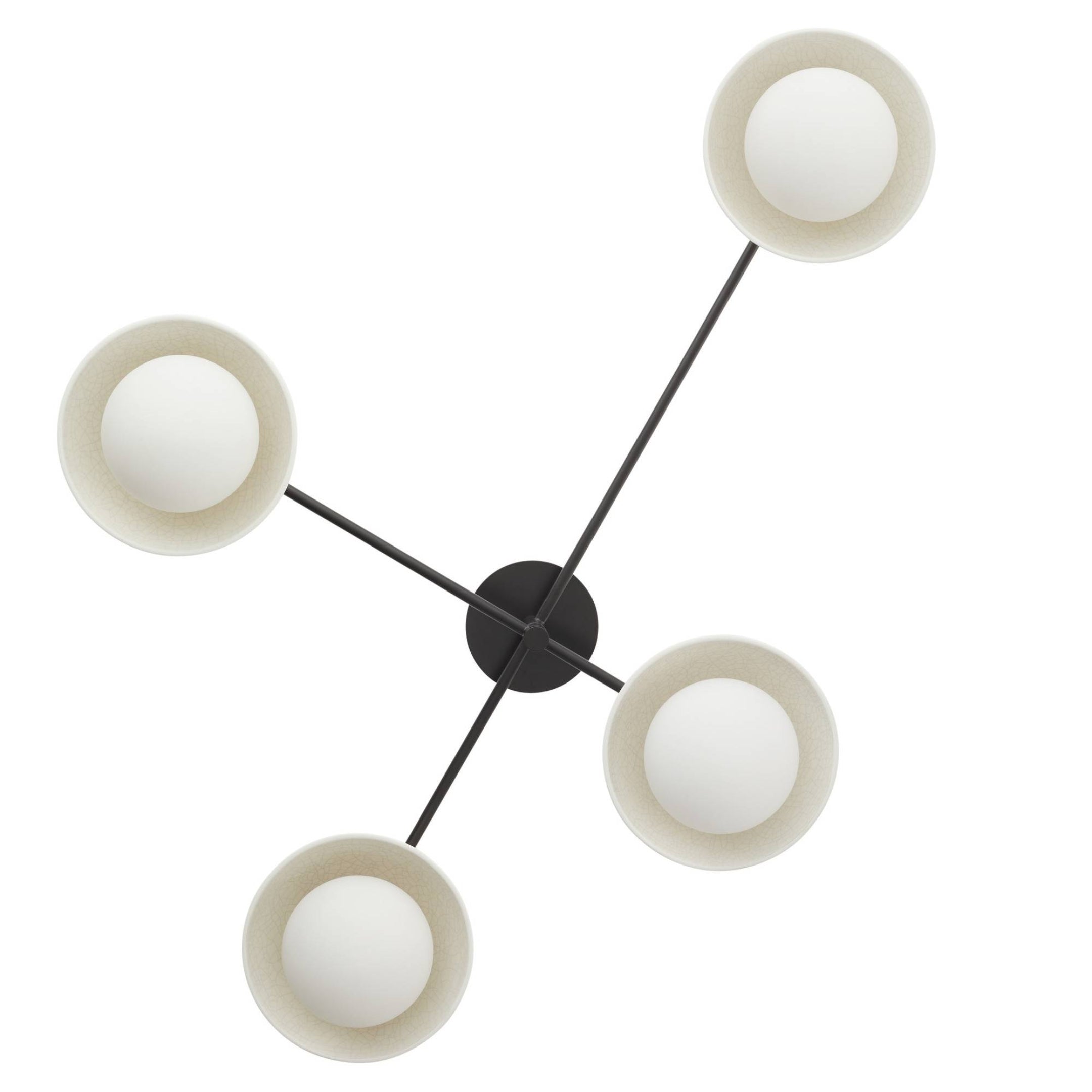 Arteriors Glaze Multipoint Flush Mount - StyleMeGHD - Chandeliers