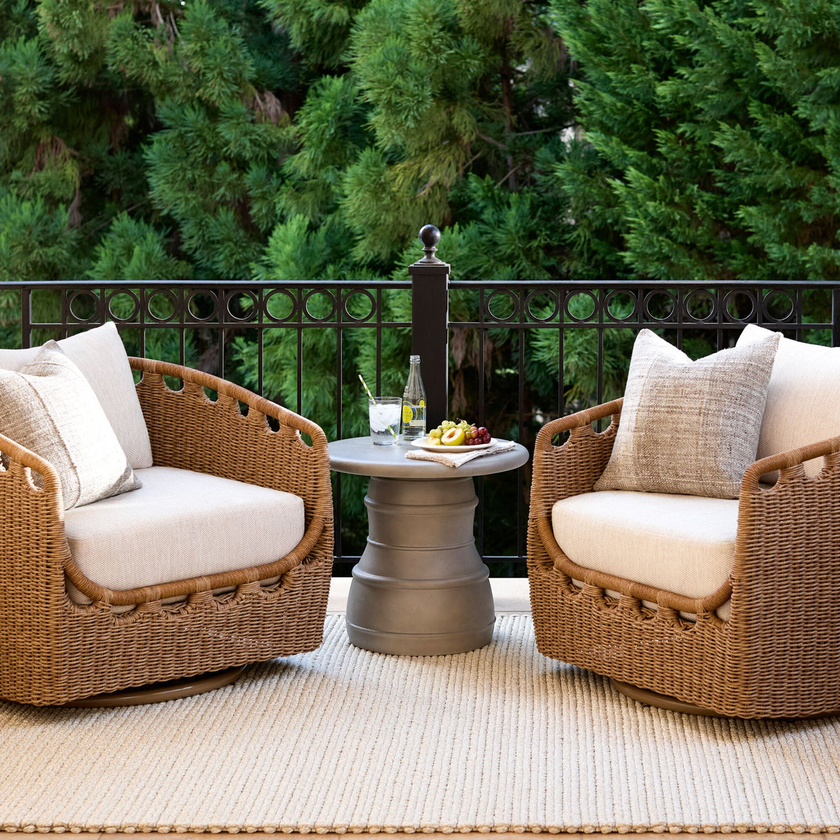 Milena Swivel Chair - StyleMeGHD - Chairs