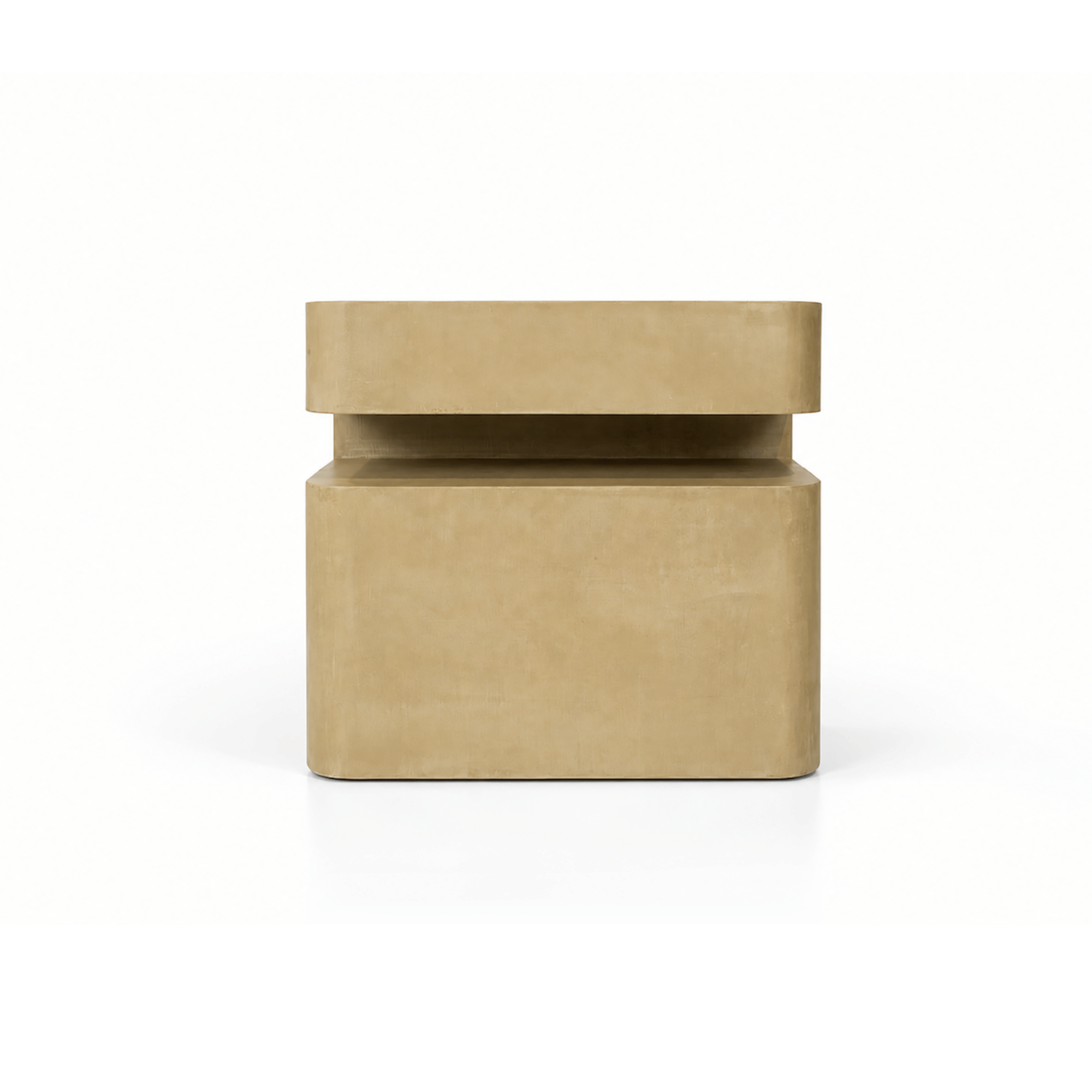 microcement nightstand