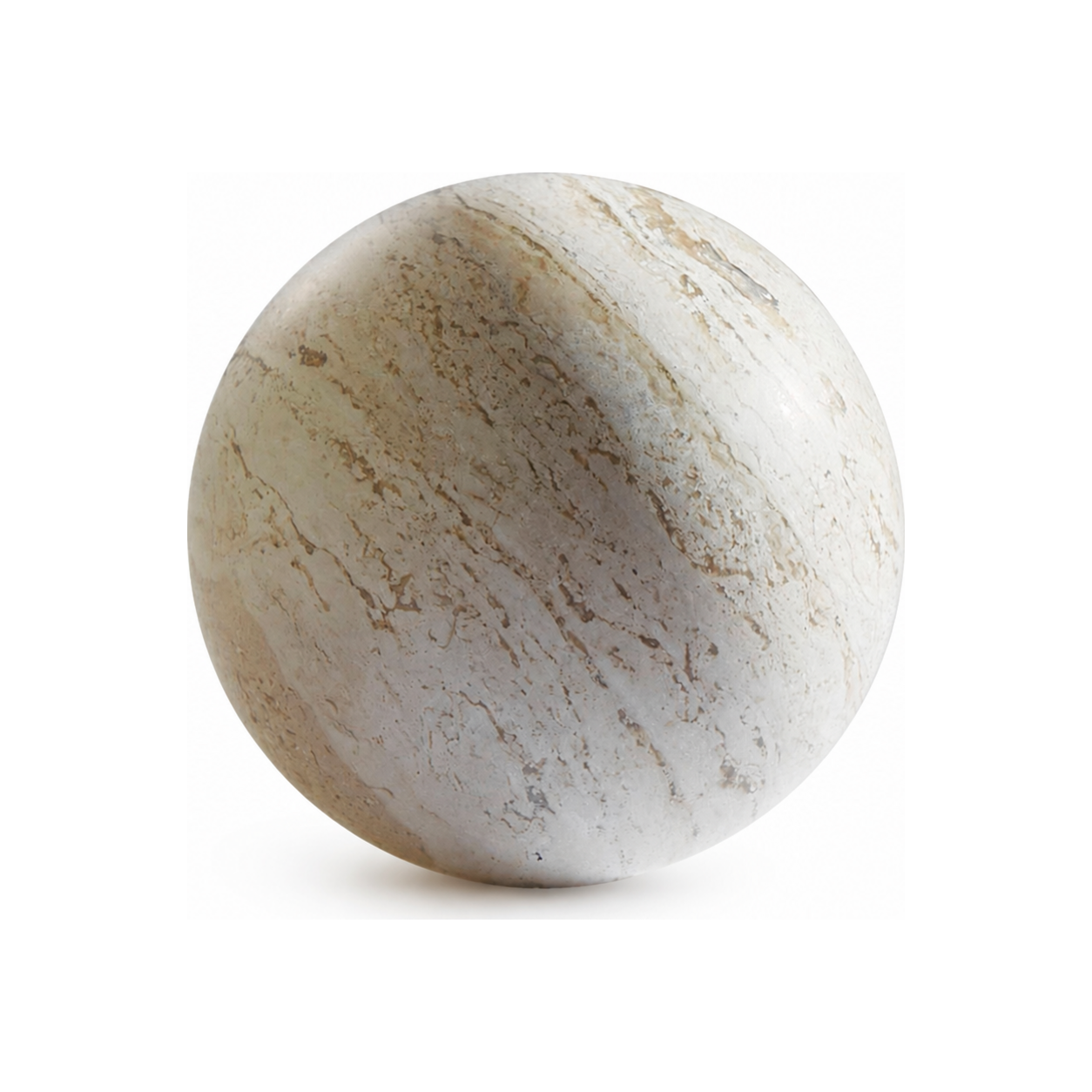 Travertine Sphere
