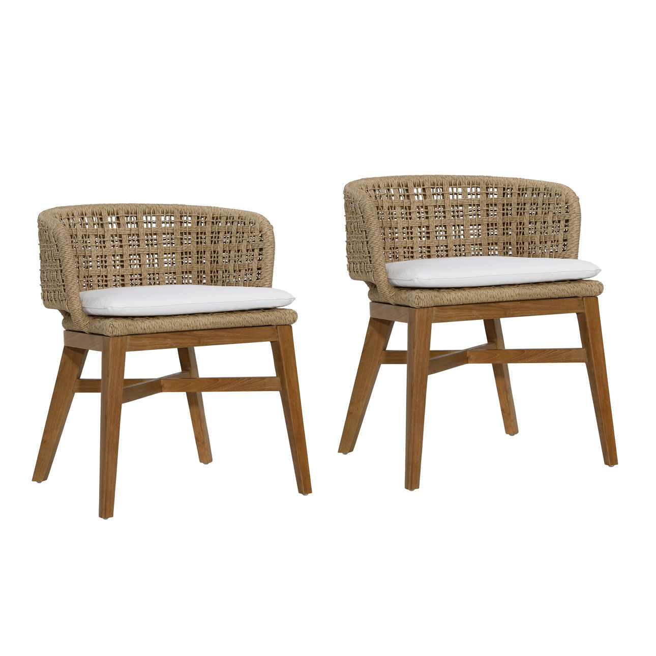 Kelly Outdoor Dining Chair, Set of 2