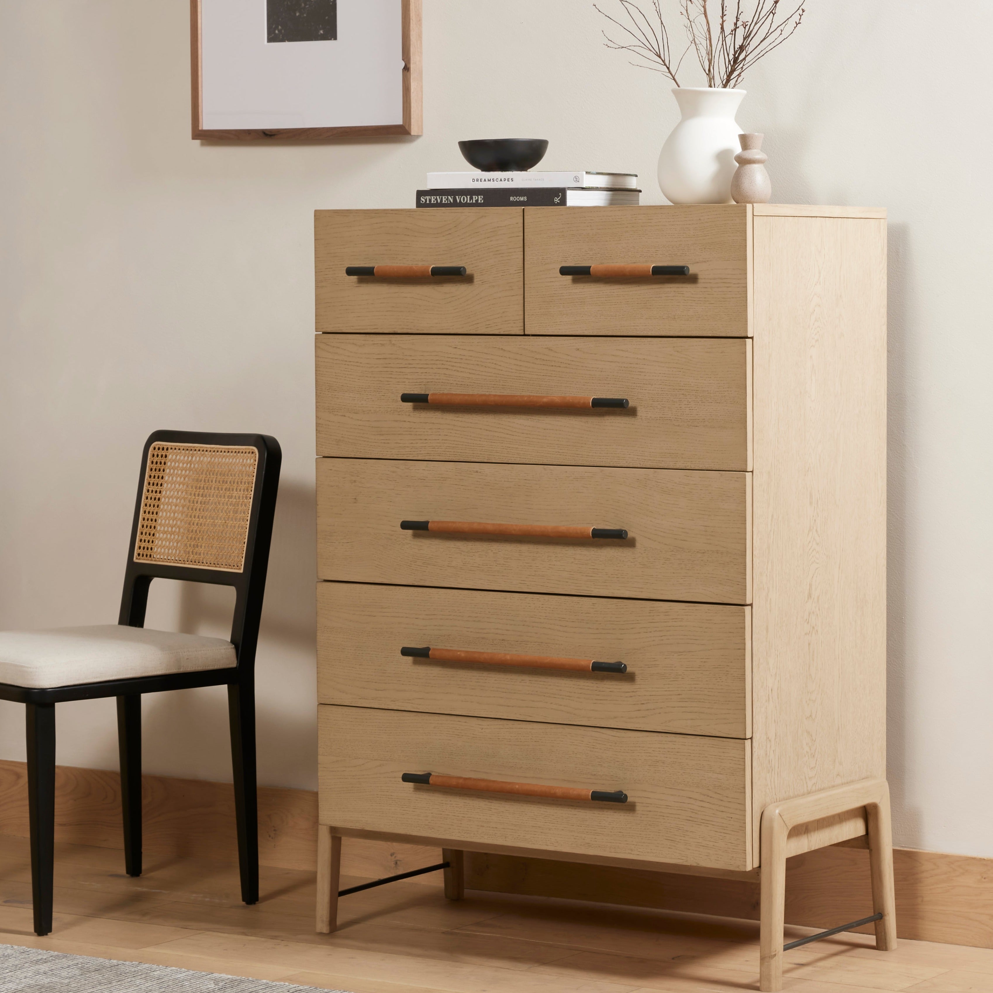 Rosedale 6 Drawer Tall Dresser