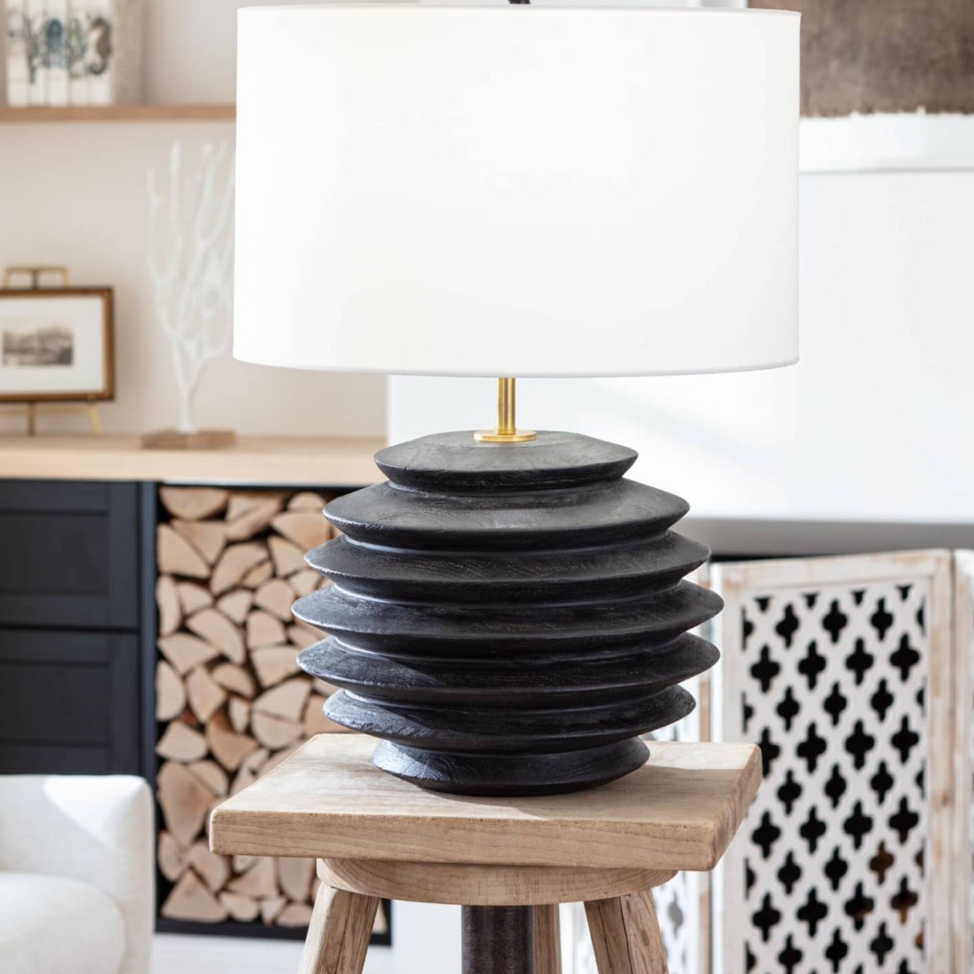 Accordion Table Lamp Round - StyleMeGHD - Table Lamps