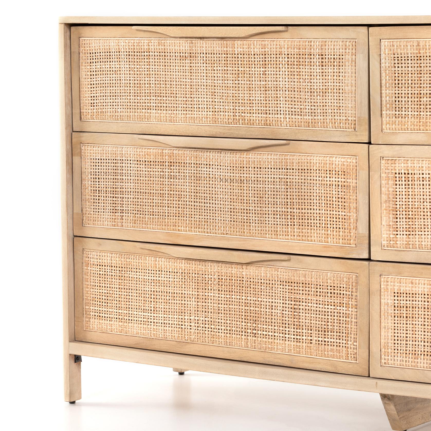 Sydney 6 Drawer Dresser-Dressers-StyleMeGHD