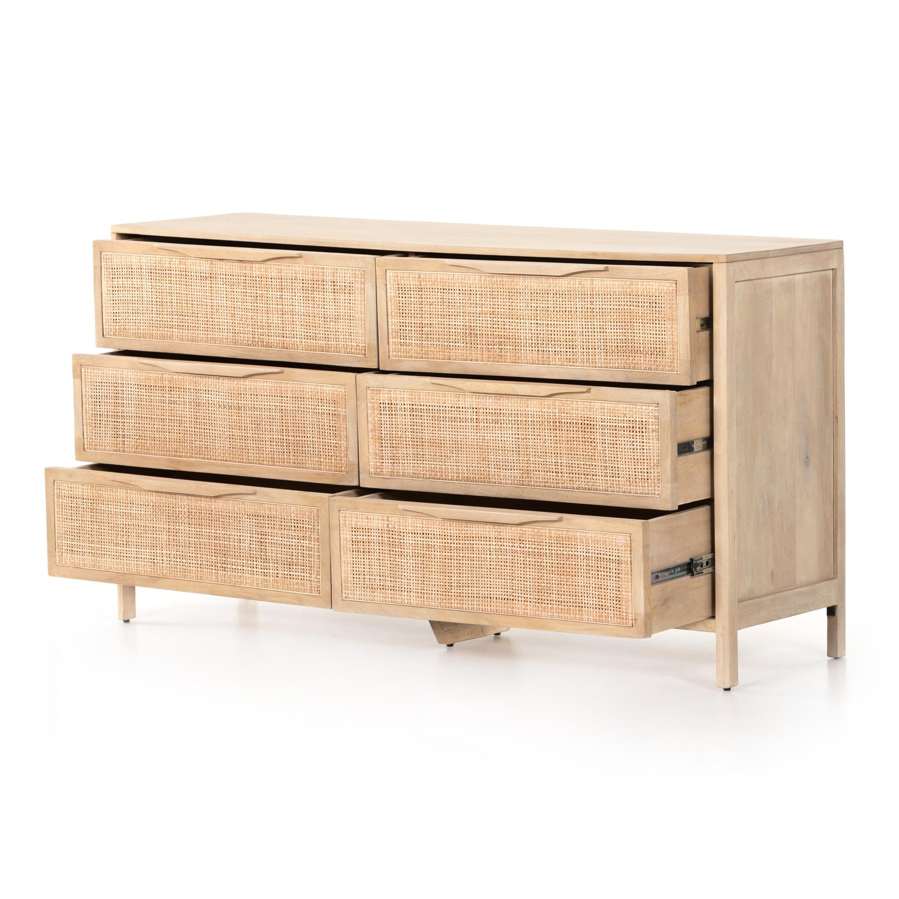Sydney 6 Drawer Dresser-Dressers-StyleMeGHD
