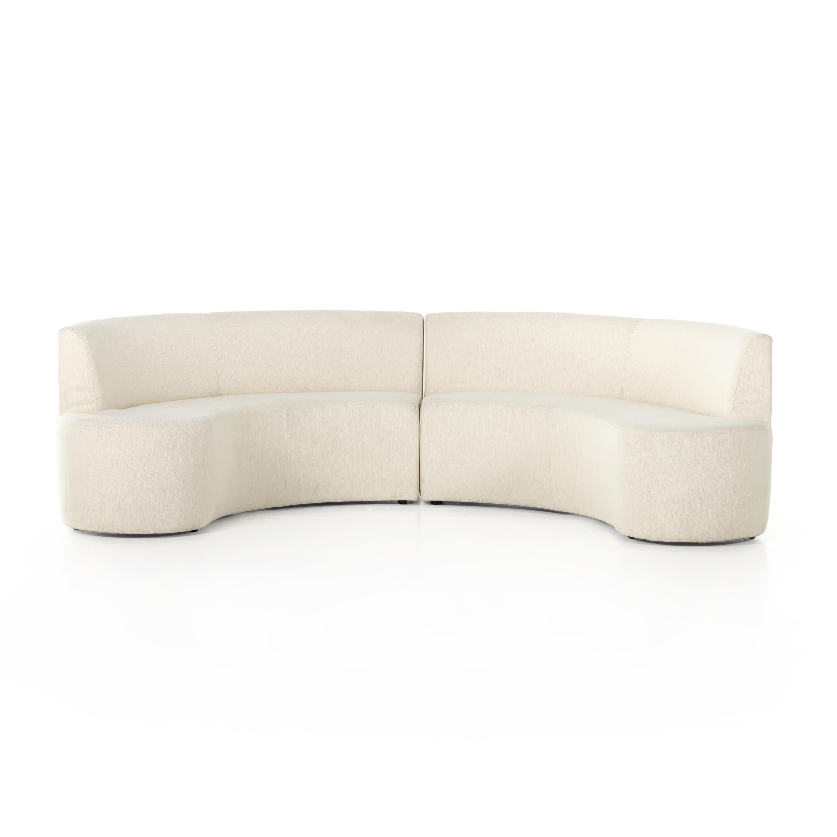 Sanda Dining Banquette - StyleMeGHD - Ivory Dining Banquette