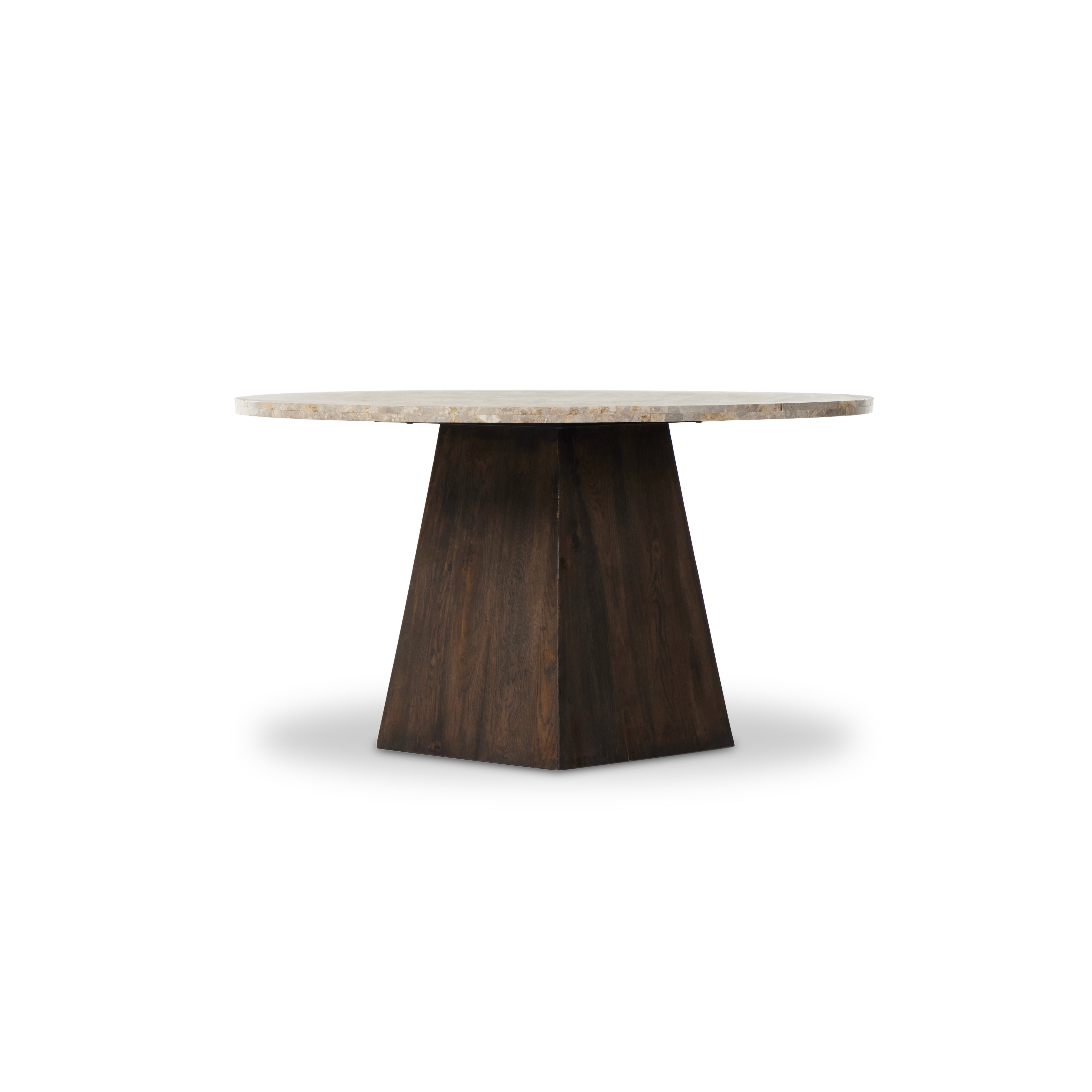 Brisa Round Dining Table 55"-Dune Onyx - StyleMeGHD - 