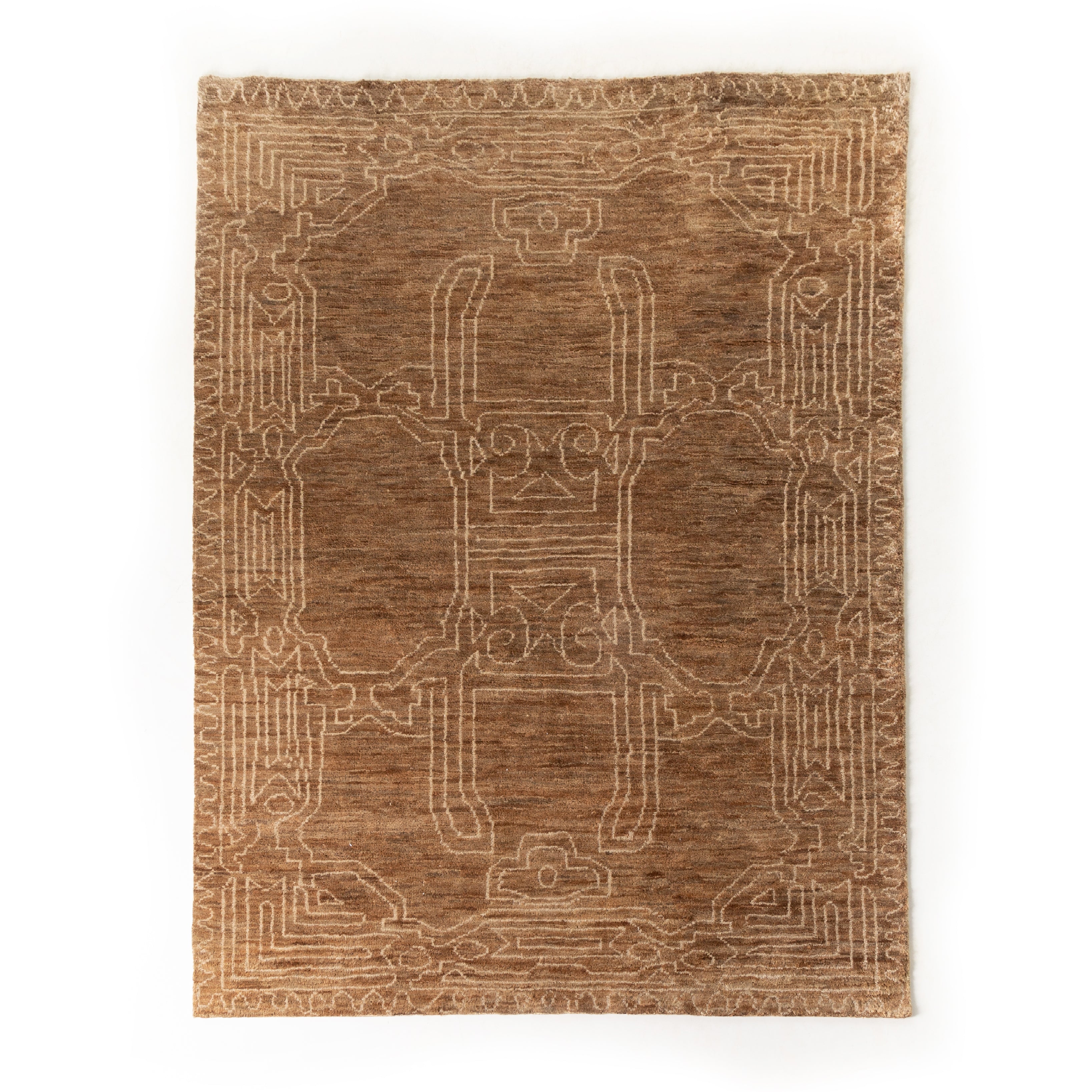 Tozi Hand Knotted Jute Rug - StyleMeGHD - 