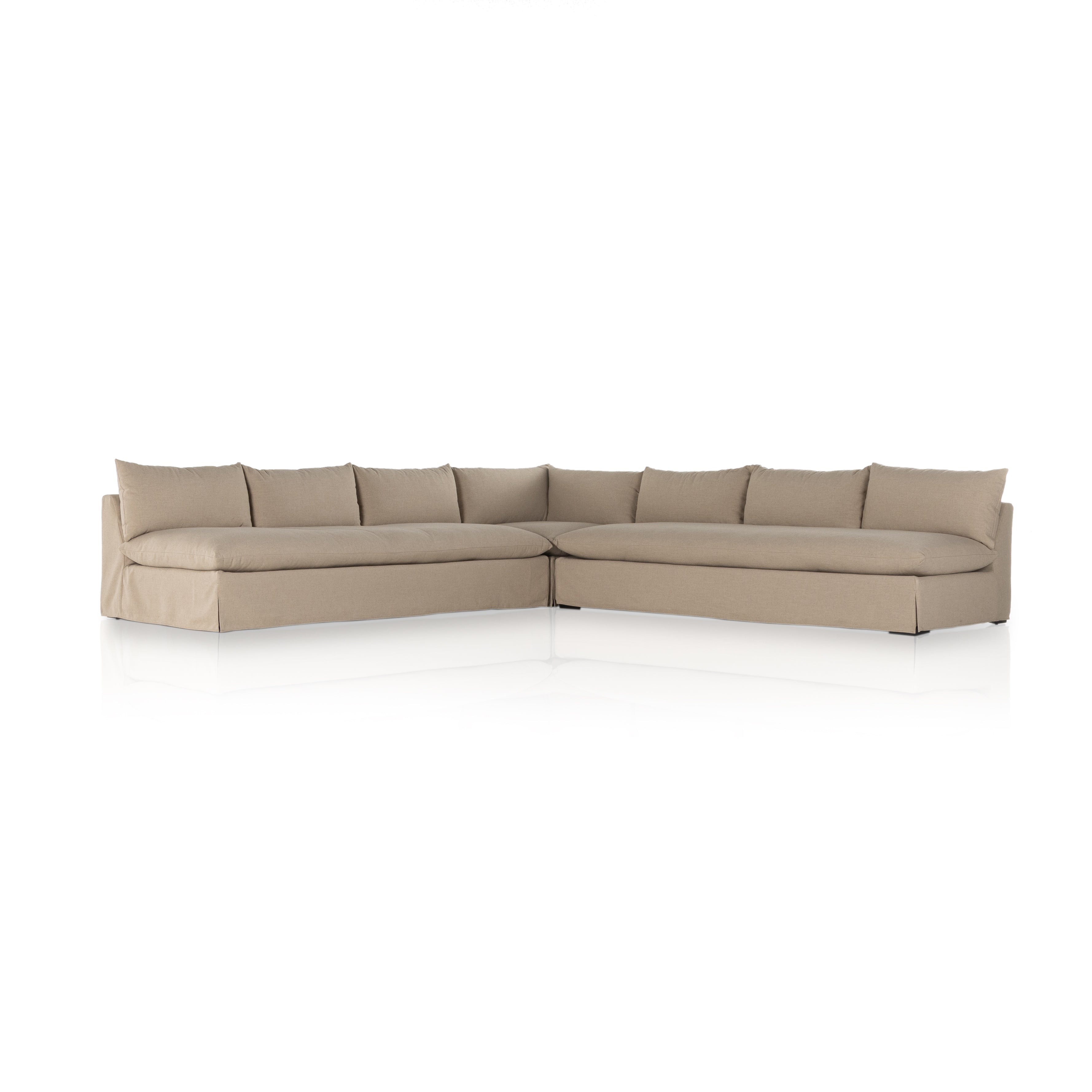 Grant Slipcover 3 Pc Sectional - StyleMeGHD - 