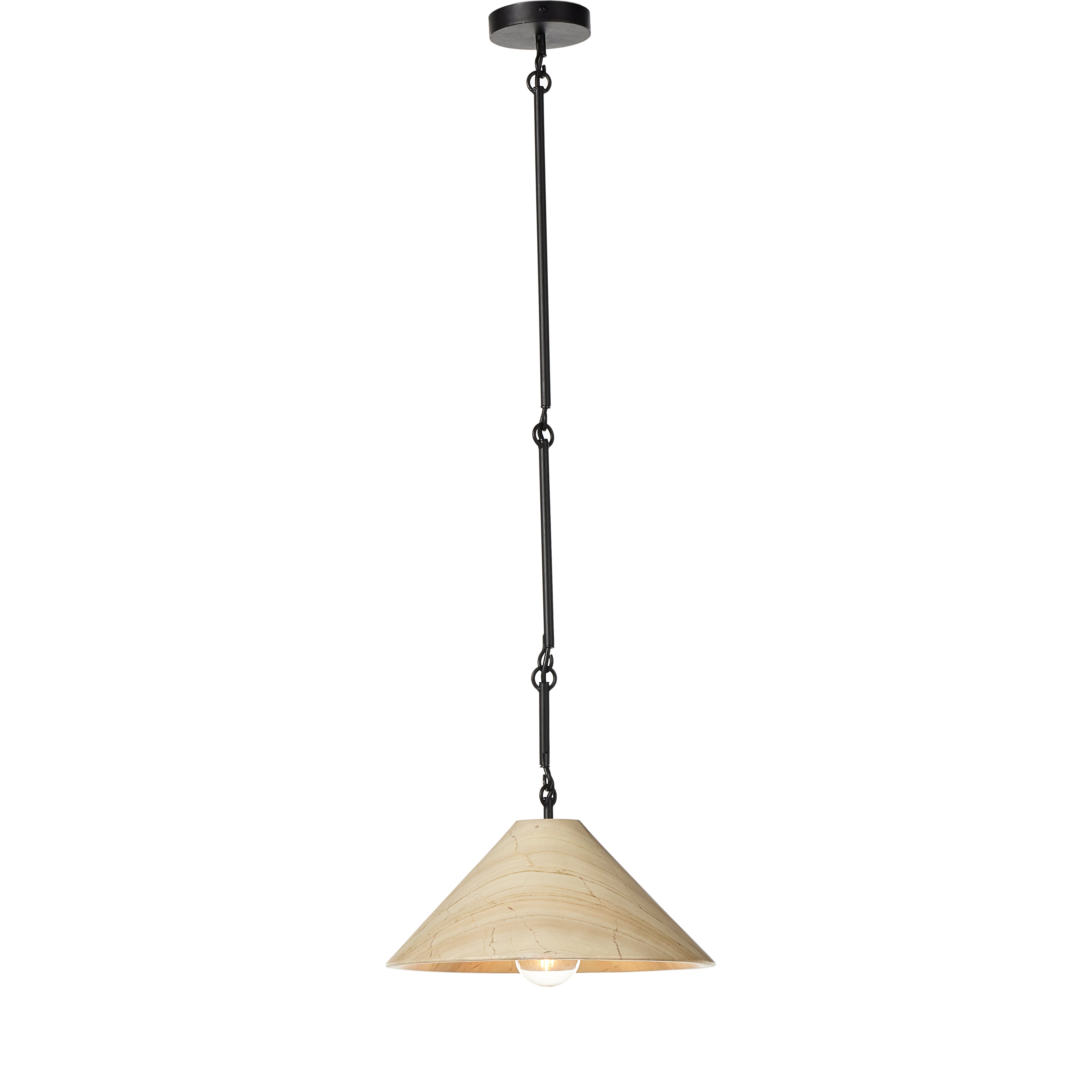 Concetta Pendant-Ecru Marble Solid - StyleMeGHD - 