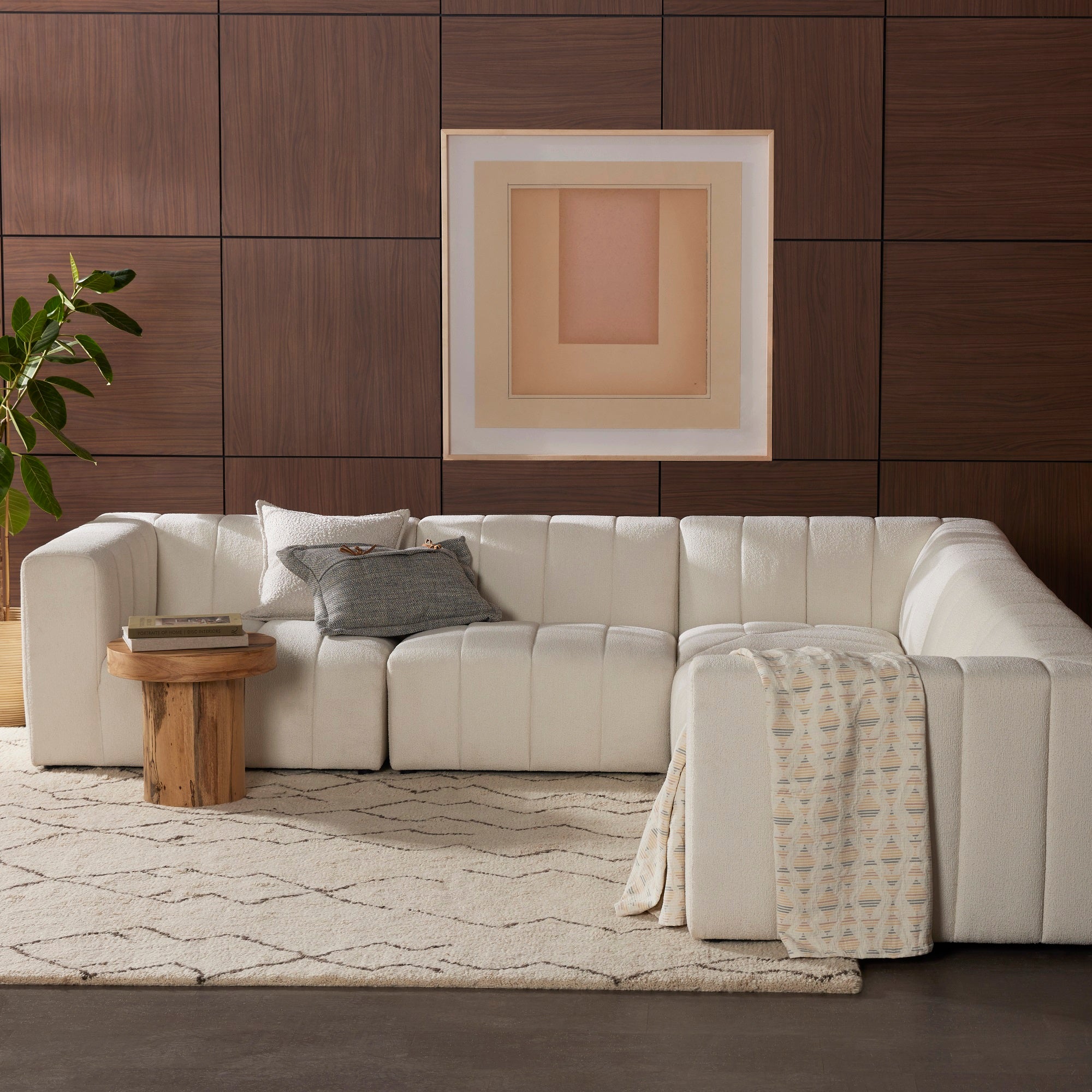 Langham Channeled 5-piece Sectional