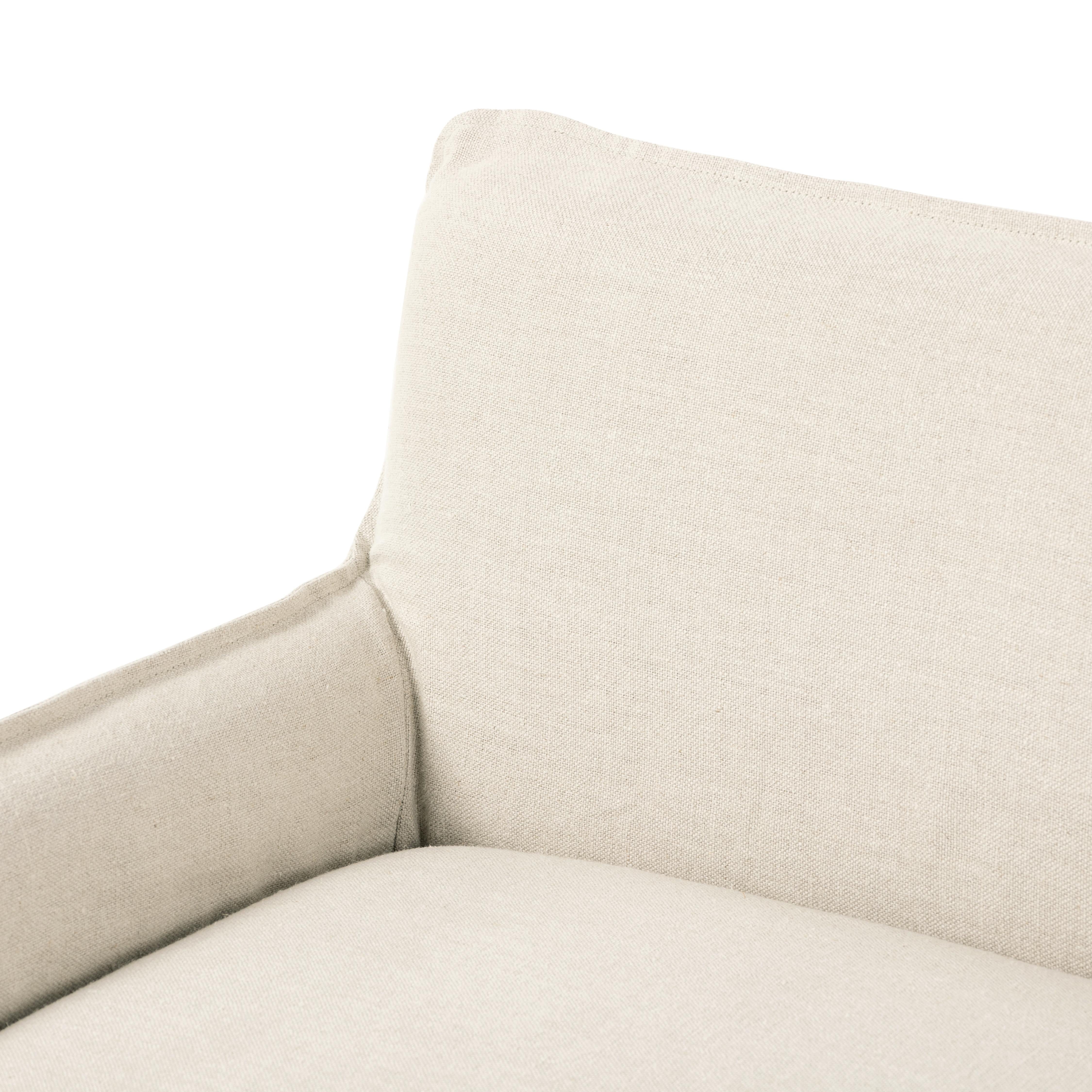 Paola Slipcover Bench