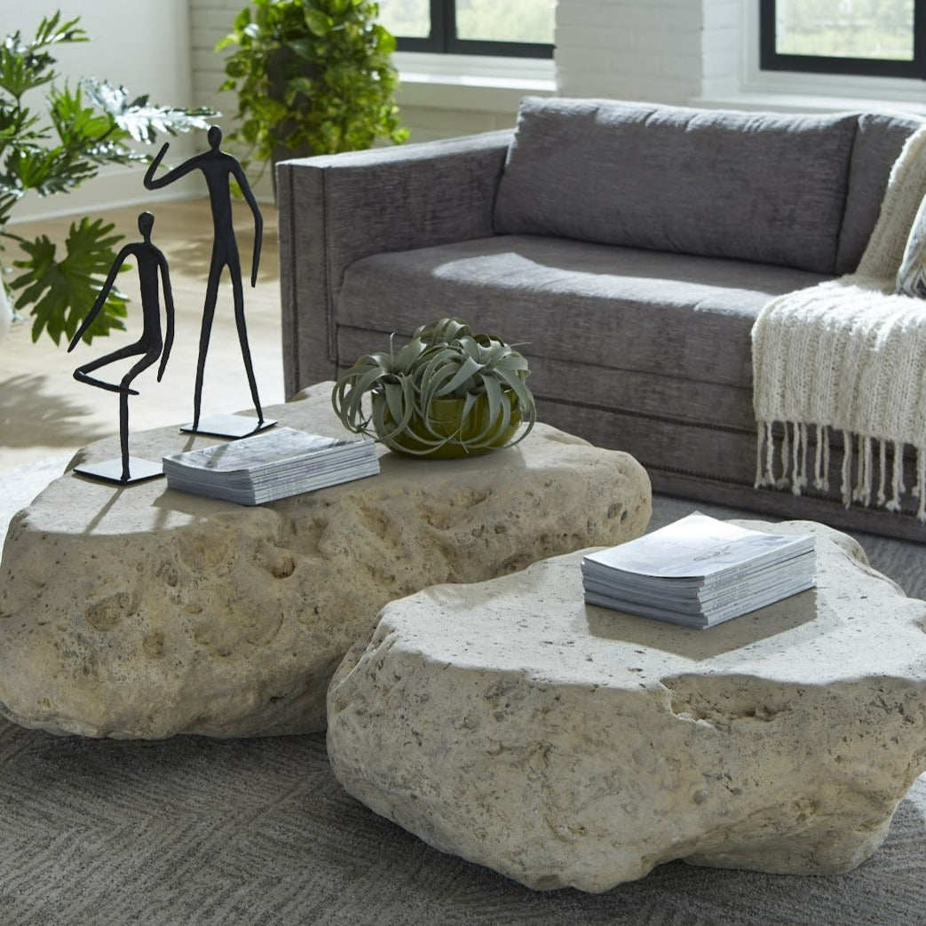 Boulder Roman Stone Coffee Table - StyleMeGHD - Coffee Tables