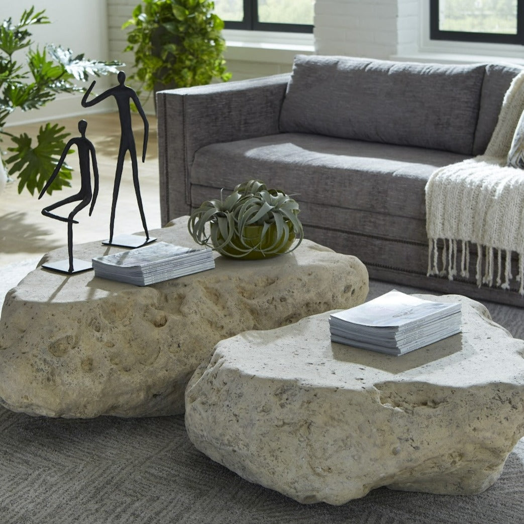 Boulder Roman Stone Coffee Table