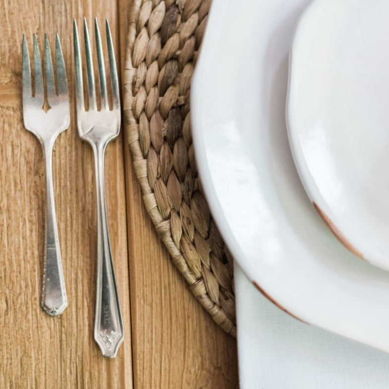 Found Silver Plate Flatware, Set of 5