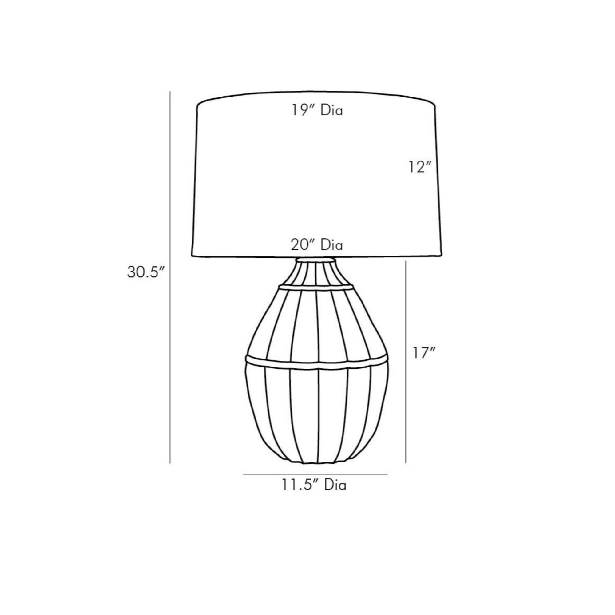 Arteriors Tangier Lamp
