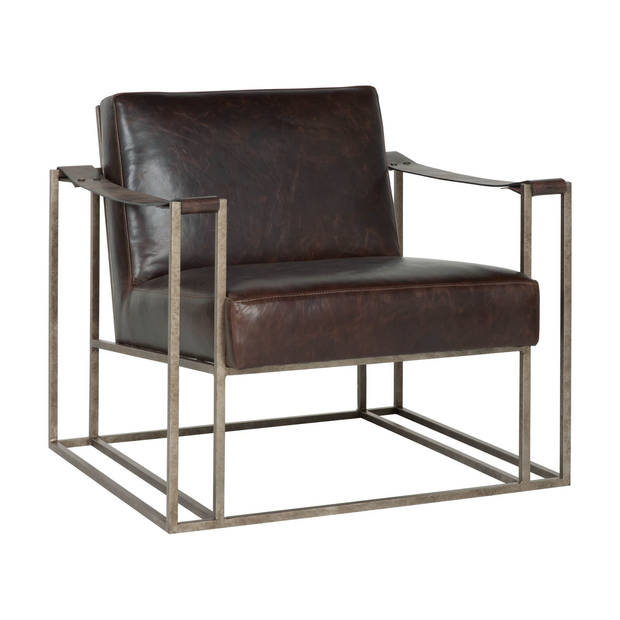 Royce Leather Chair - StyleMeGHD - Living Room Chairs