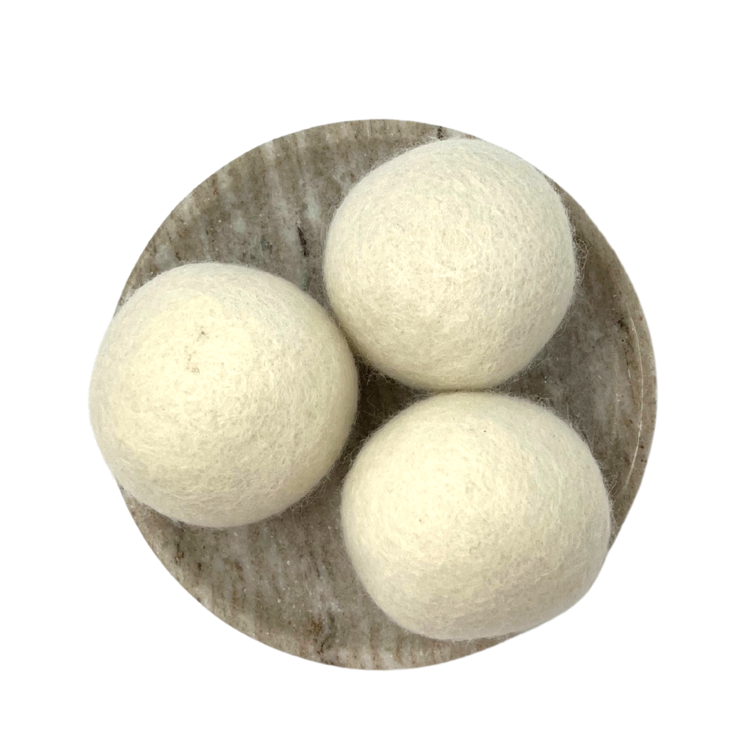Wool Dryer Balls, Set of 6