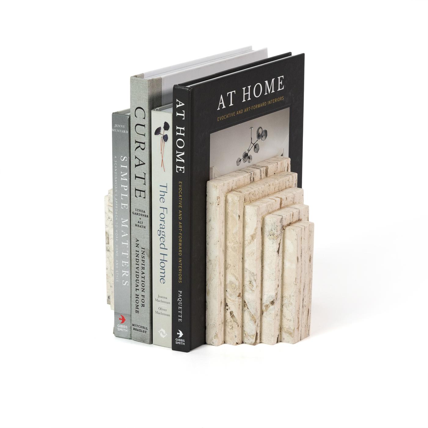 Stepped Bookends - StyleMeGHD - Unique Modern Home Decor