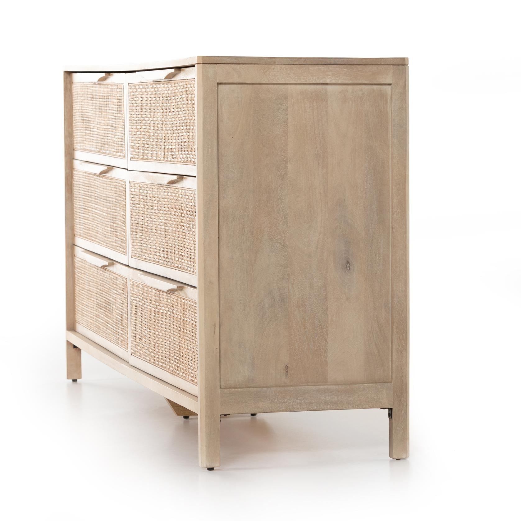 Sydney 6 Drawer Dresser-Dressers-StyleMeGHD