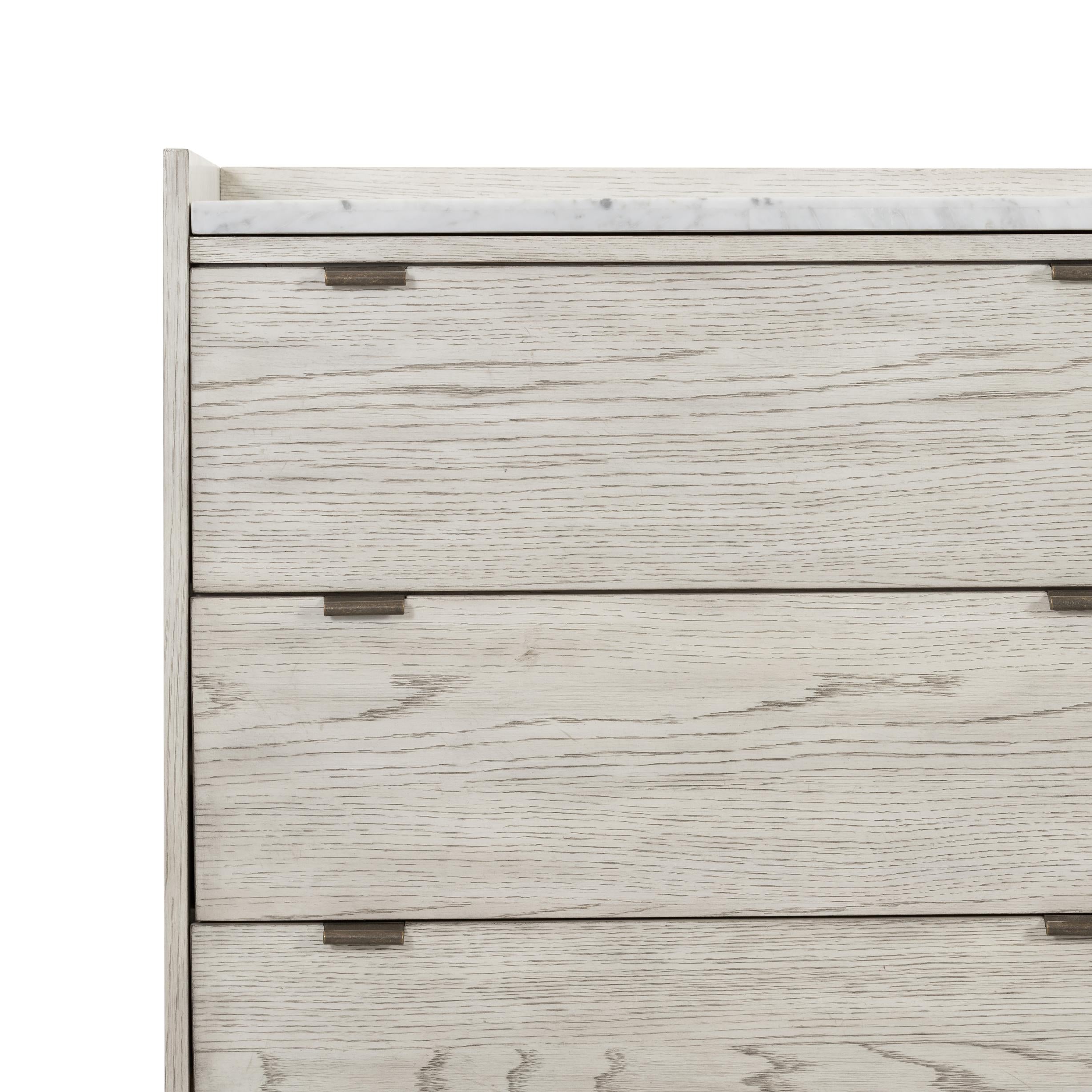 Viggo 6 Drawer Dresser-Vintage White Oak - StyleMeGHD - Modern Home Decor