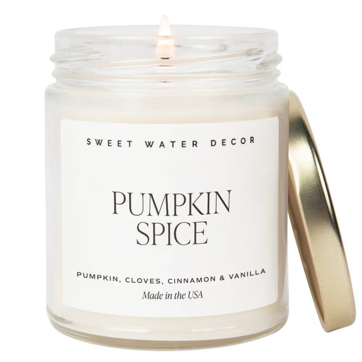 Pumpkin Spice 9oz Soy Candle - StyleMeGHD - Candles + Diffusers
