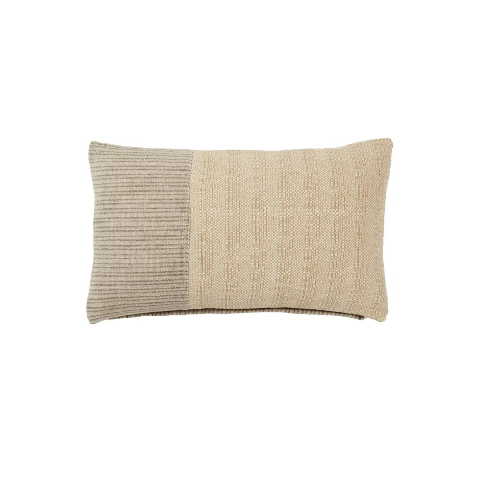 Tanzy Lumbar Pillow - Light Brown - StyleMeGHD - Pillows + Throws