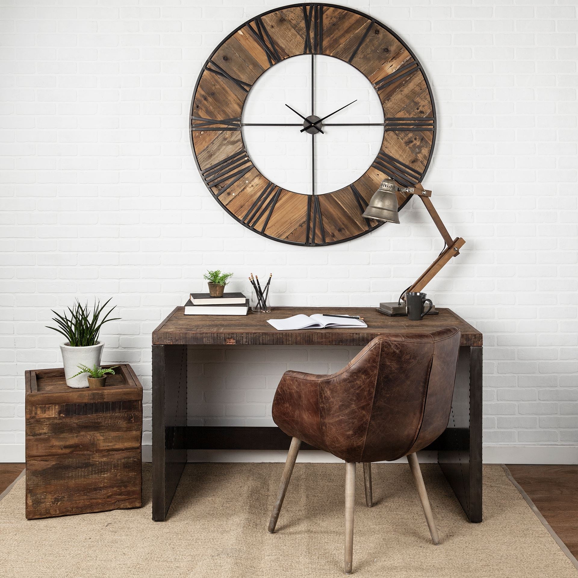 Raymond Office Desk-Desks-StyleMeGHD