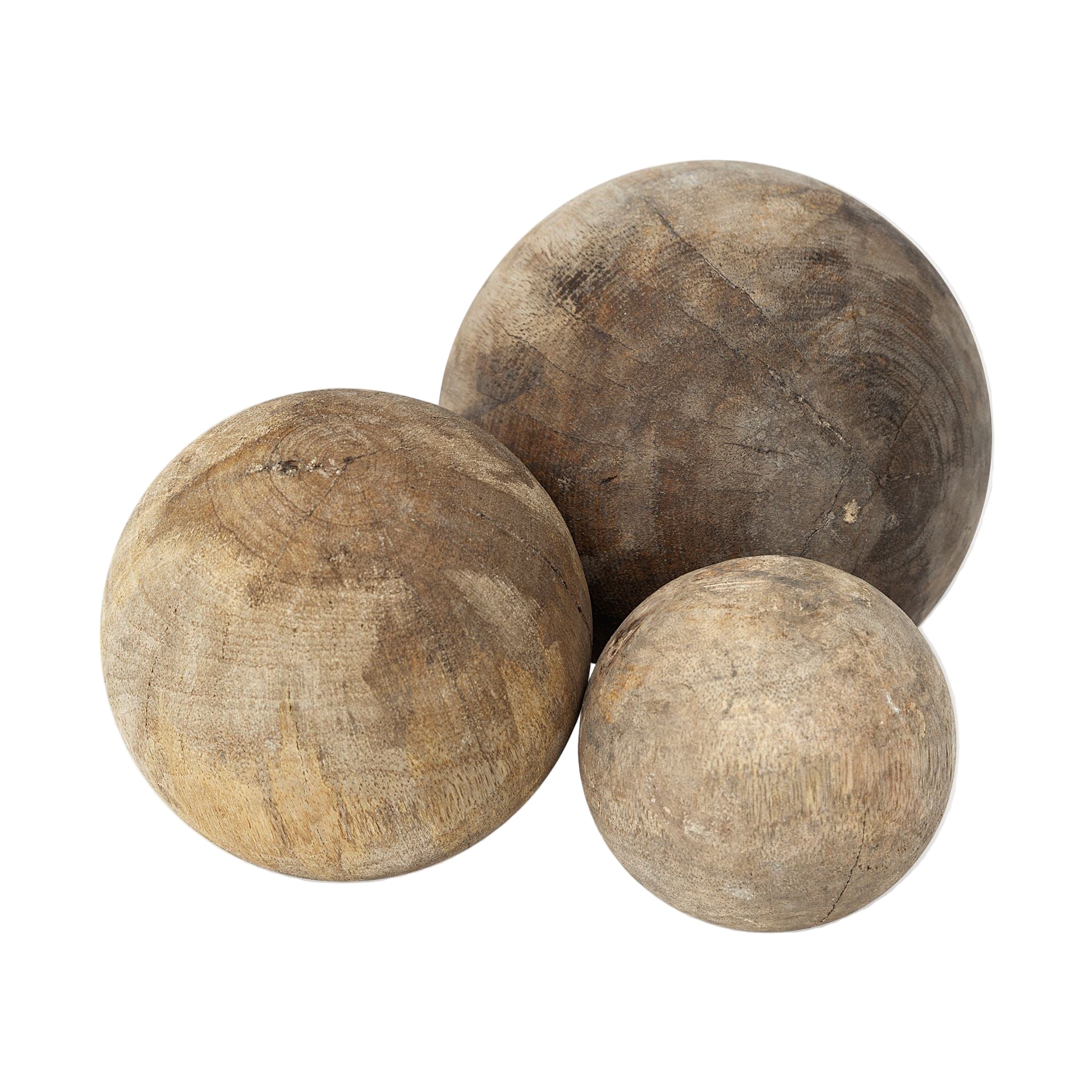 Decorative Spheres, Set of 3